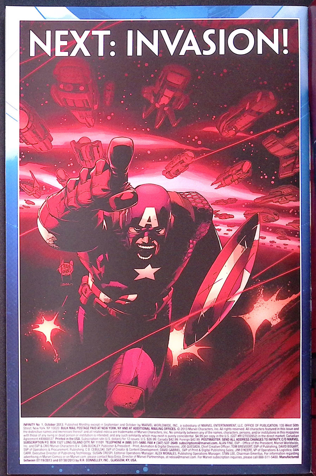 Infinity # 1 2013 VF/NM