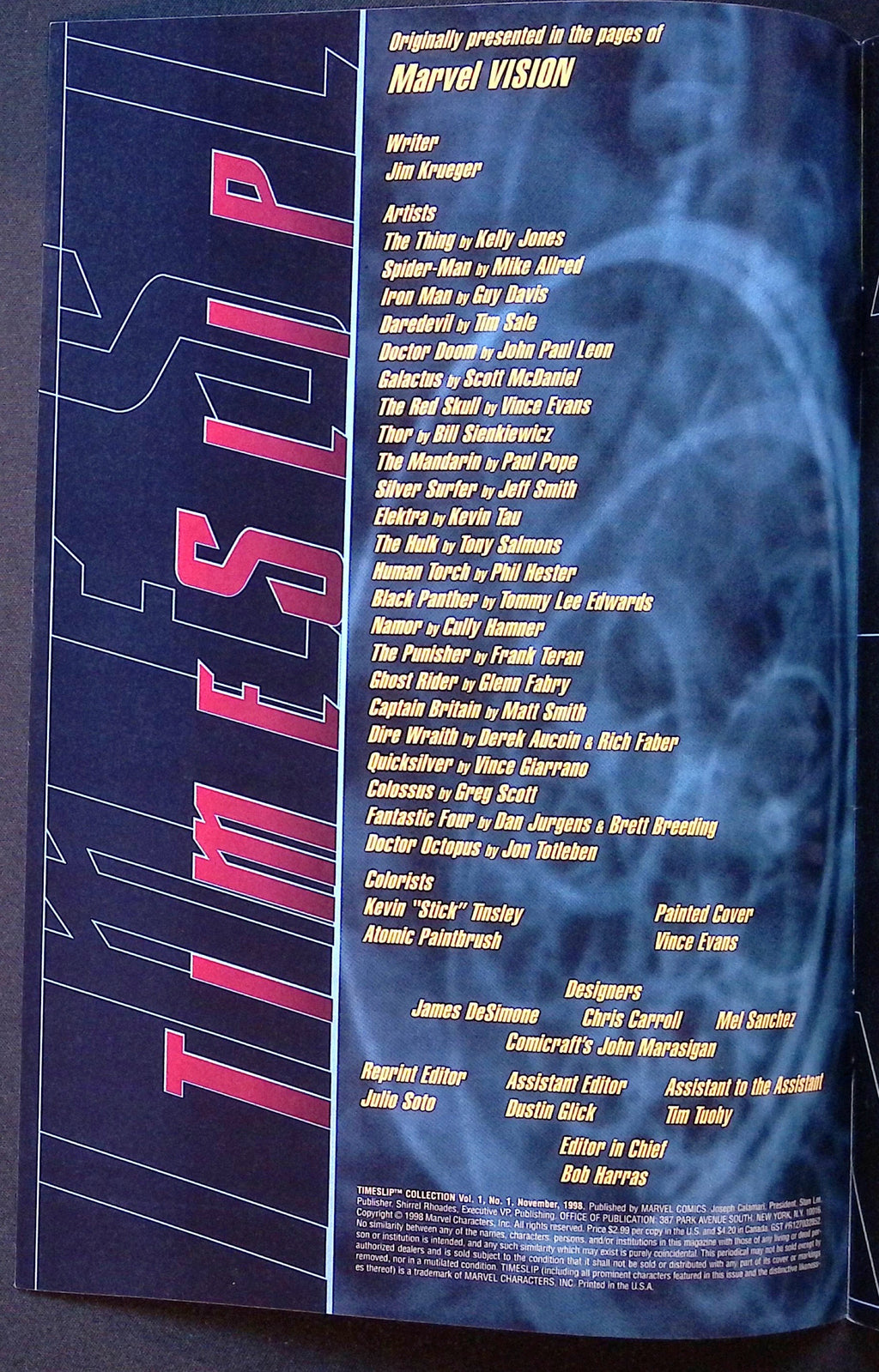 Timeslip: The Collection # 1 1998 NM-