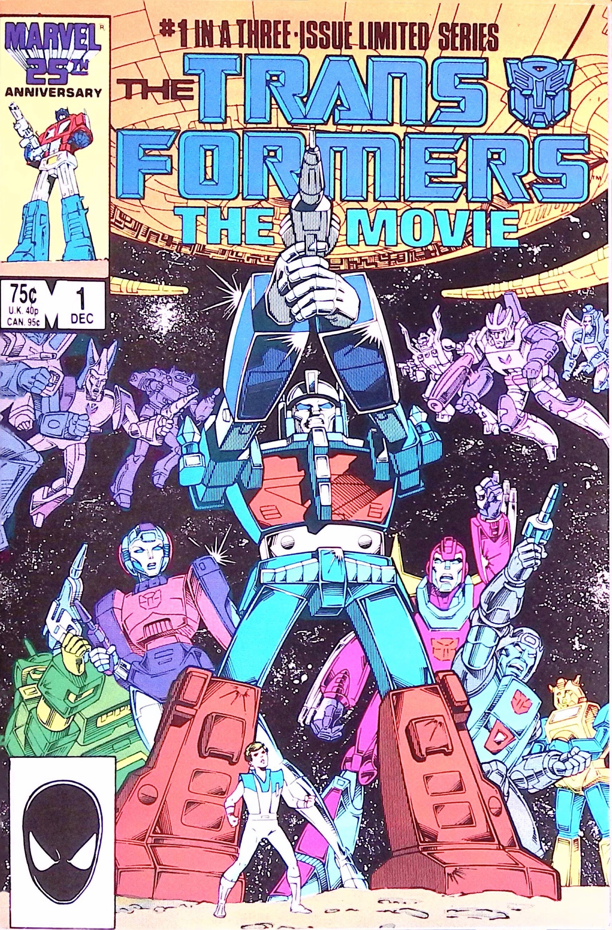 The Transformers: The Movie # 1 1986 NM-