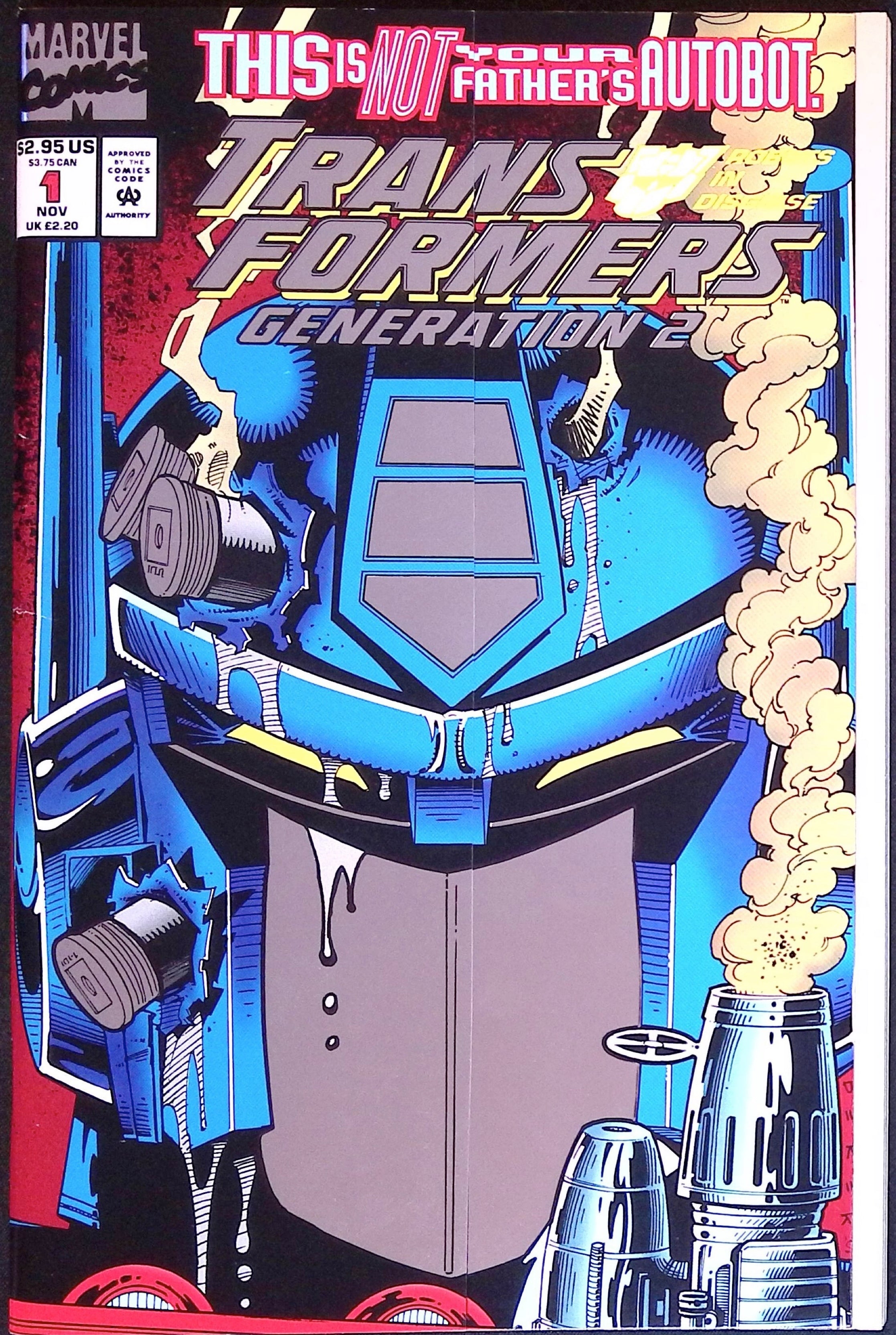 The Transformers: Generation 2 # 1 1993 NM-