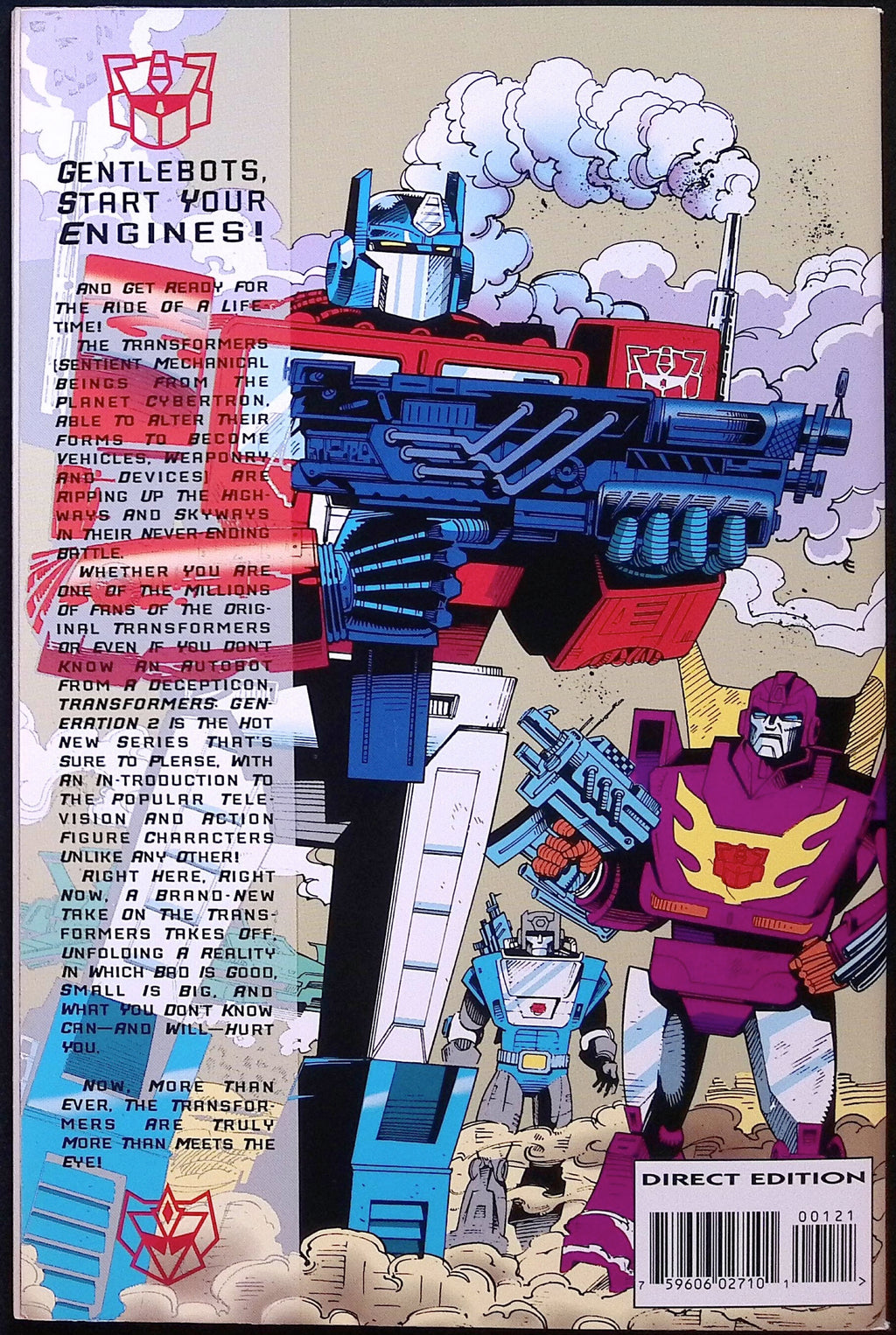 The Transformers: Generation 2 # 1 1993 NM-