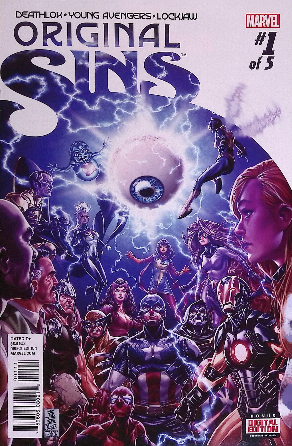 Original Sins # 1 2014 NM-