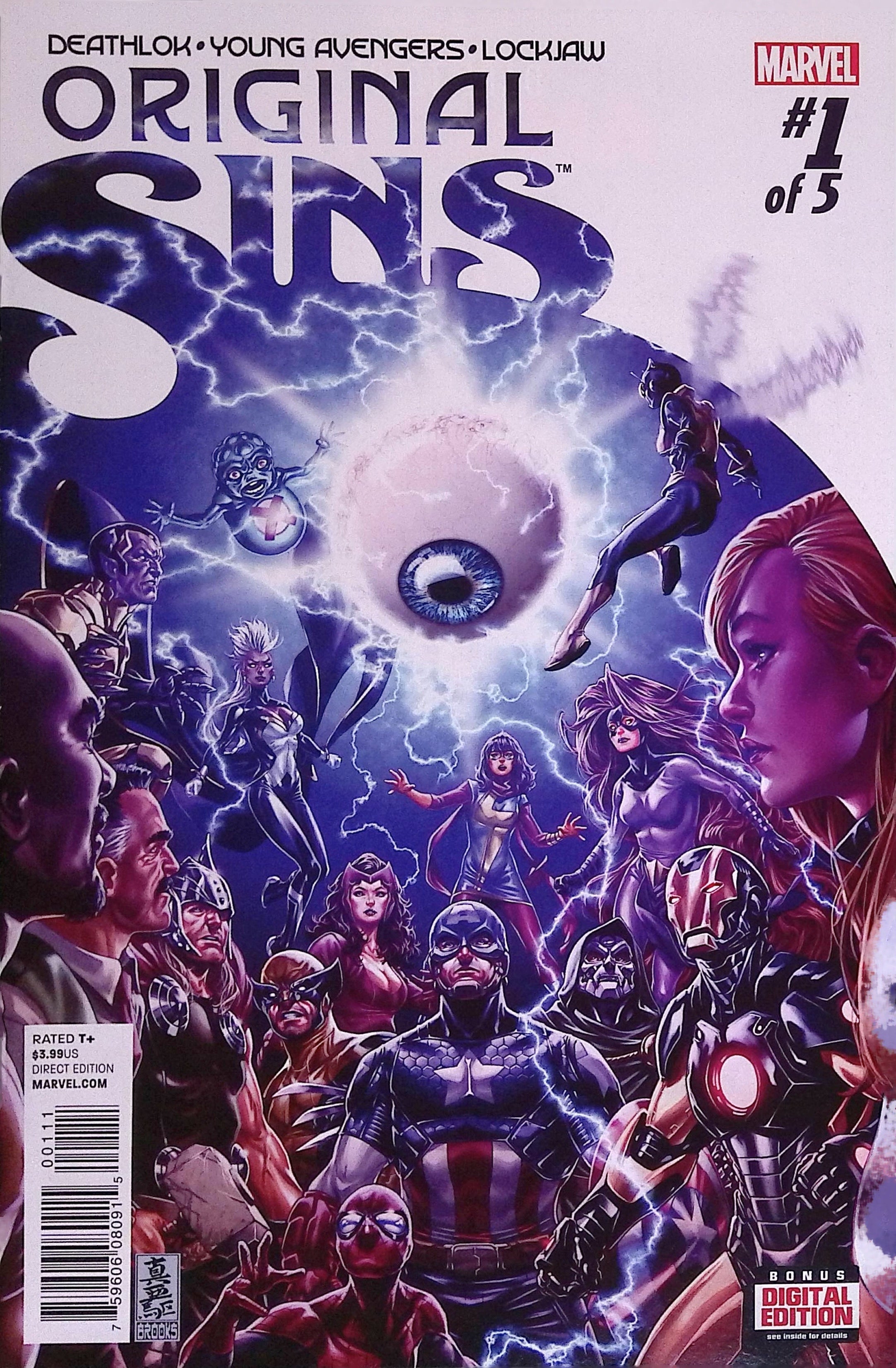 Original Sins # 1 2014 NM-