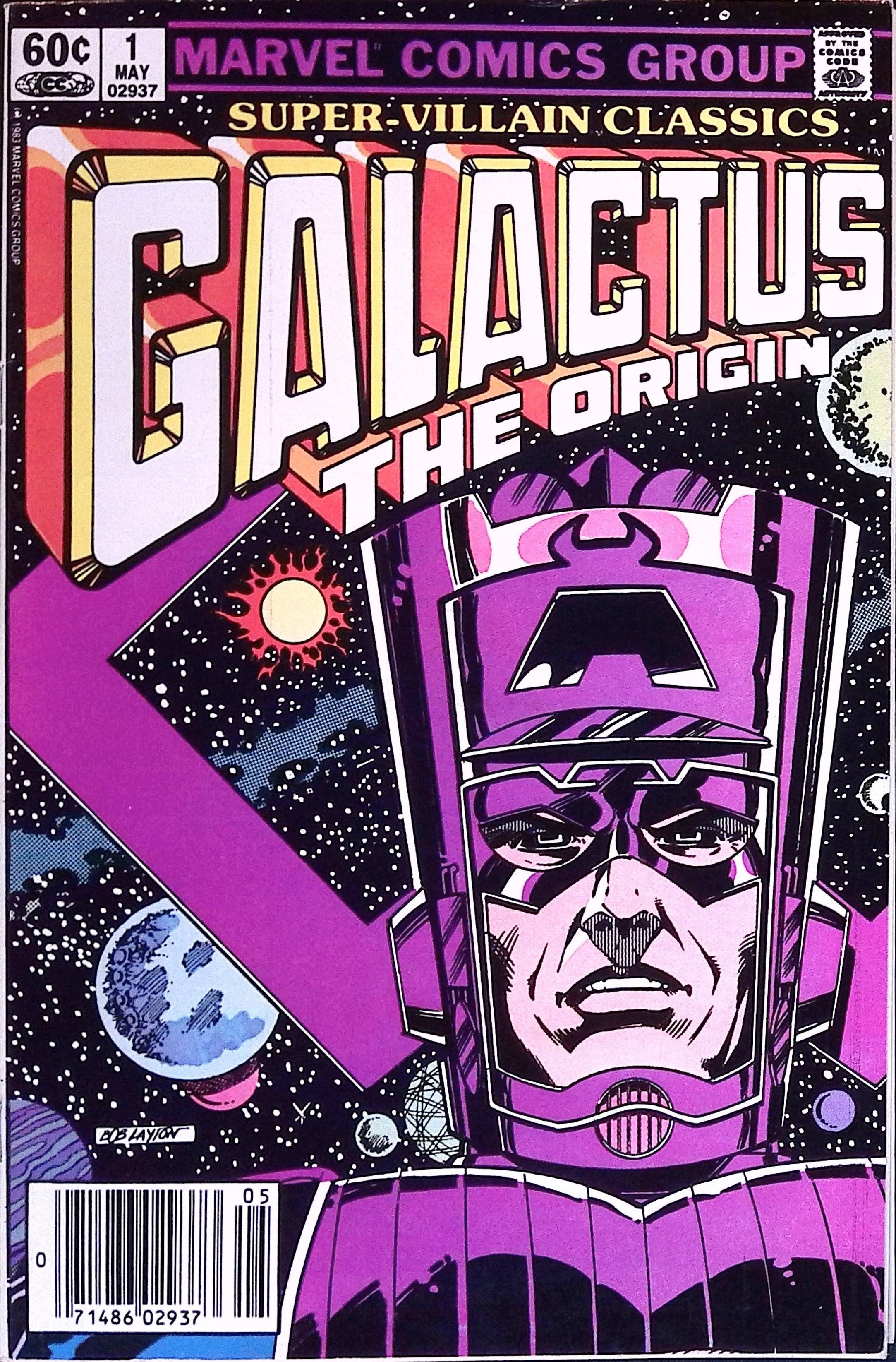 Super-Villain Classics: Galactus The Origin # 1 1983 VF/NM
