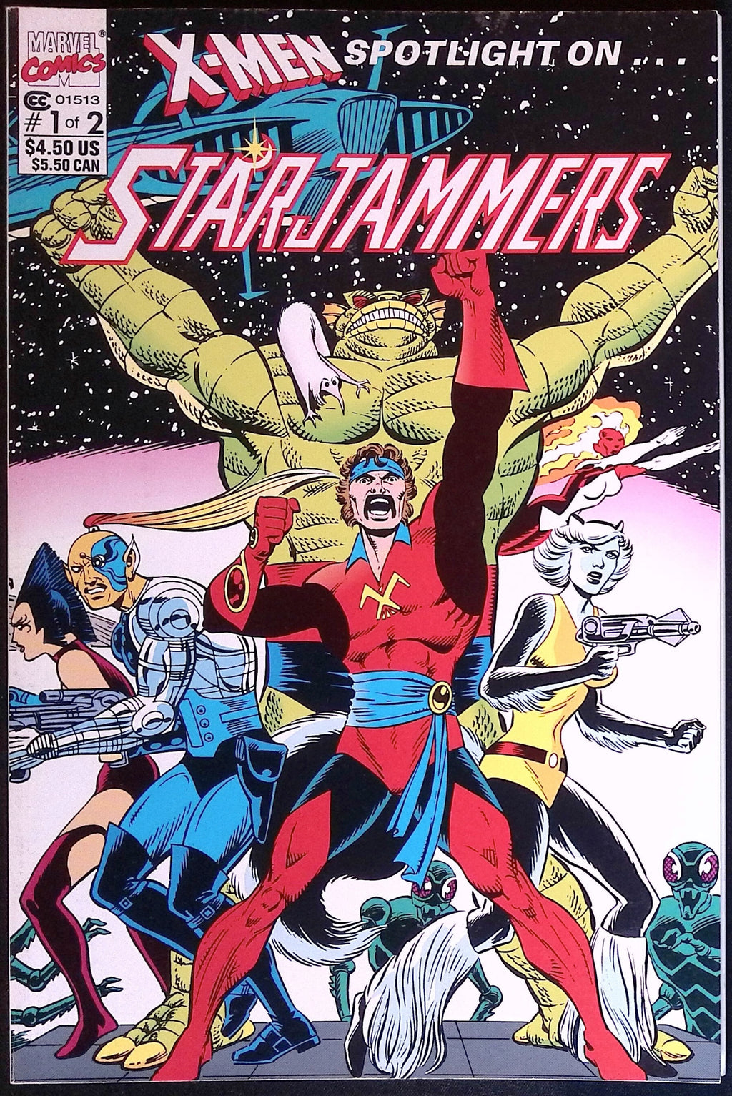 X-Men Spotlight on... Starjammers # 1 1990 NM-