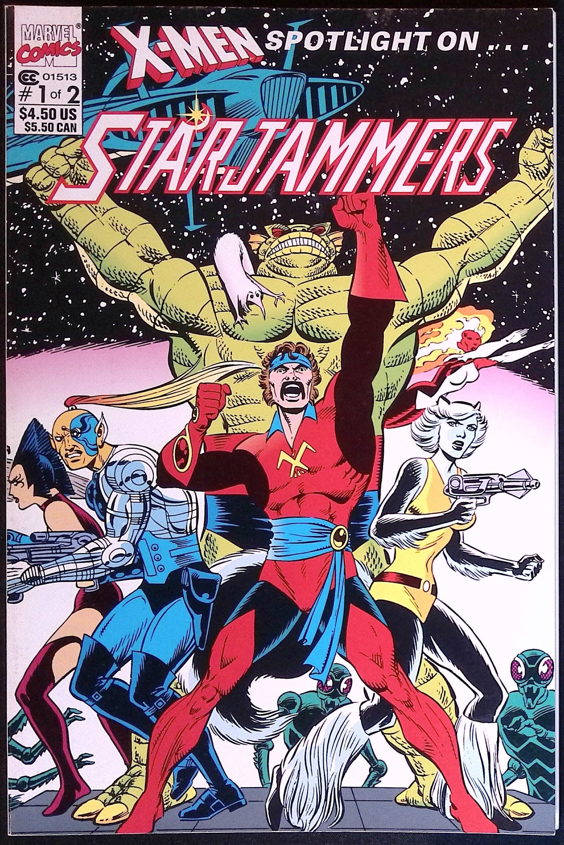 X-Men Spotlight on... Starjammers # 1 1990 NM-
