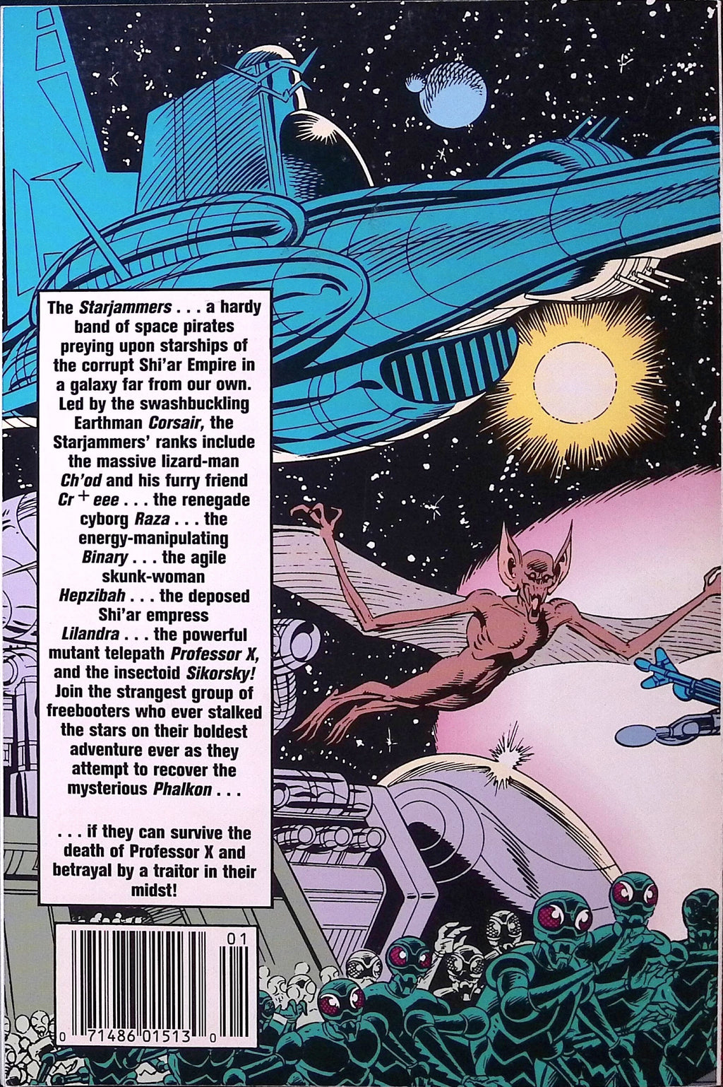 X-Men Spotlight on... Starjammers # 1 1990 NM-