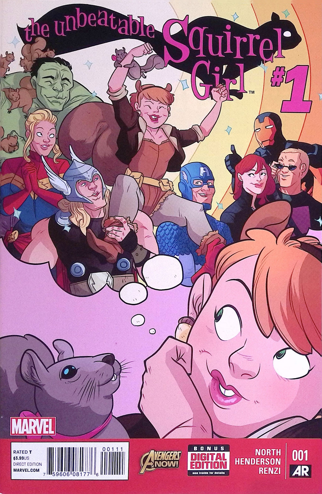 The Unbeatable Squirrel Girl # 1 2015 NM-