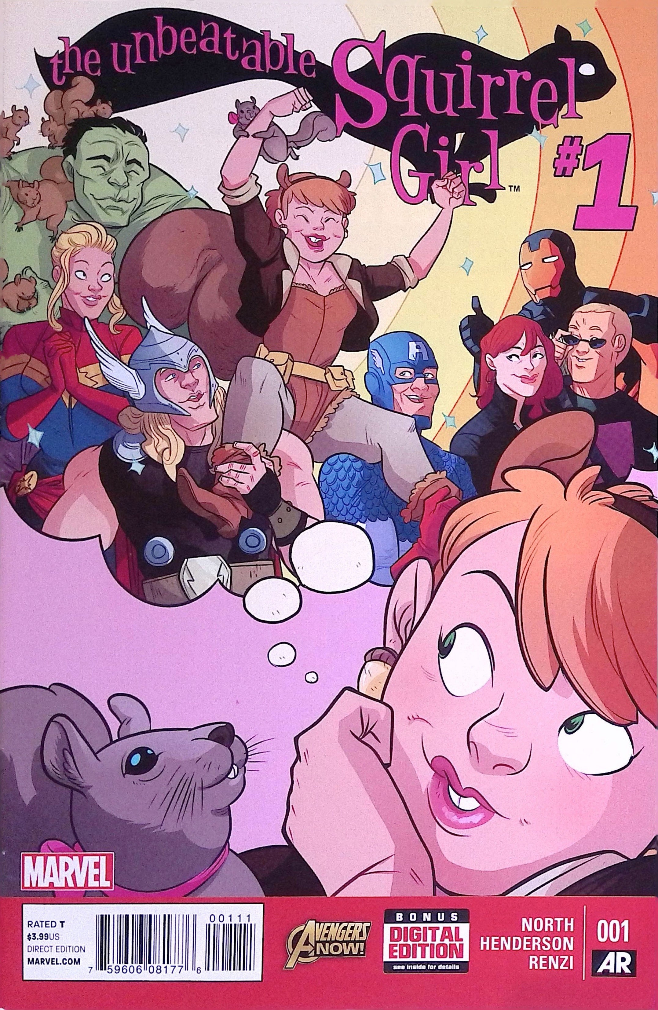 The Unbeatable Squirrel Girl # 1 2015 NM-
