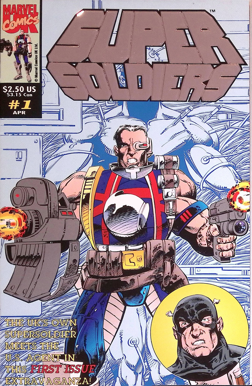 Marvel UK Super Soldiers # 1 1993 NM-