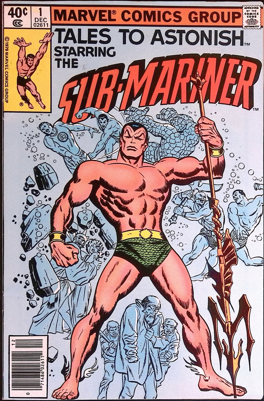 Tales to Astonish starring the Sub-Mariner # 1 1979 VF/NM