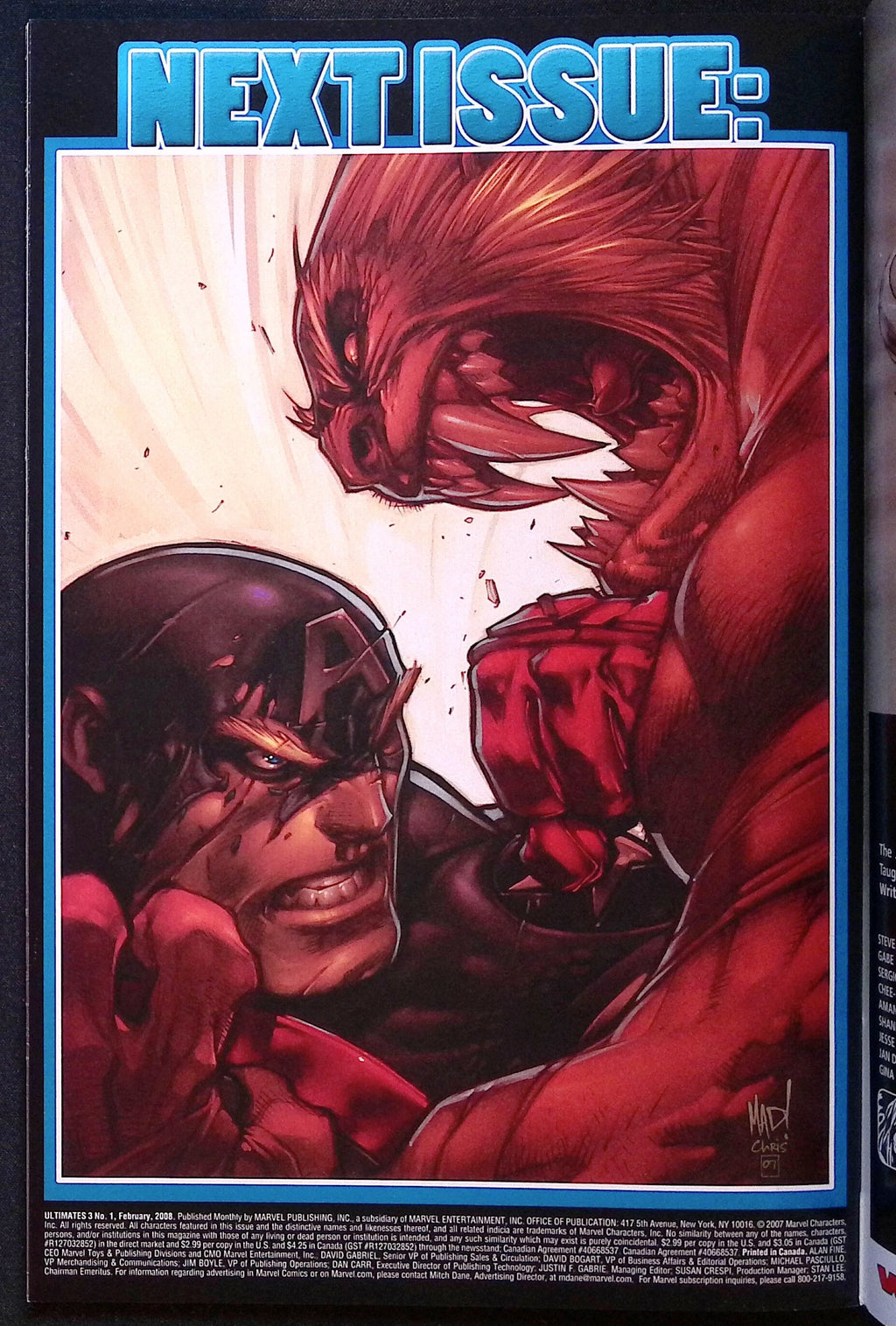 The Ultimates 3 # 1 2008 NM-