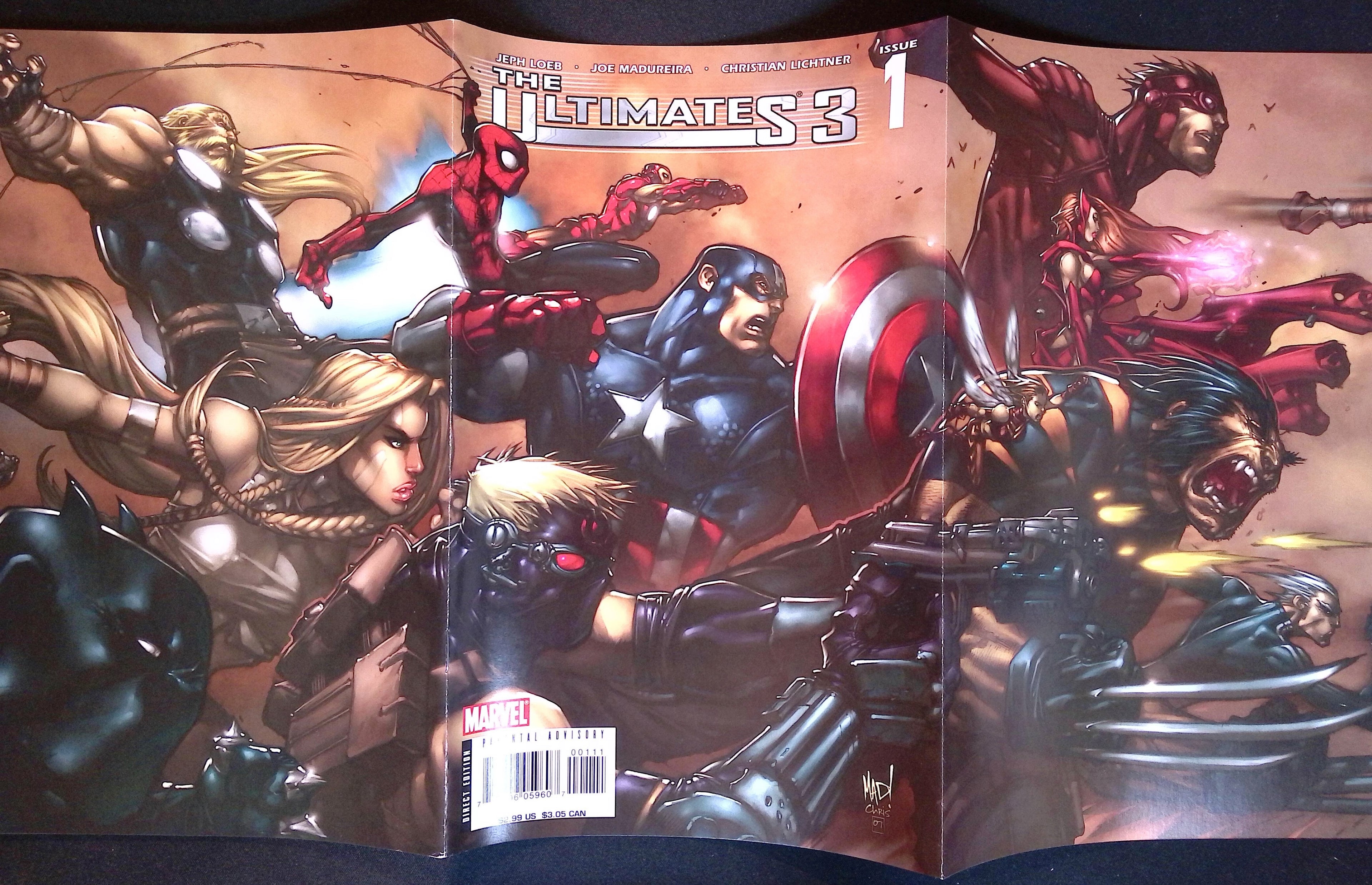 The Ultimates 3 # 1 2008 NM-