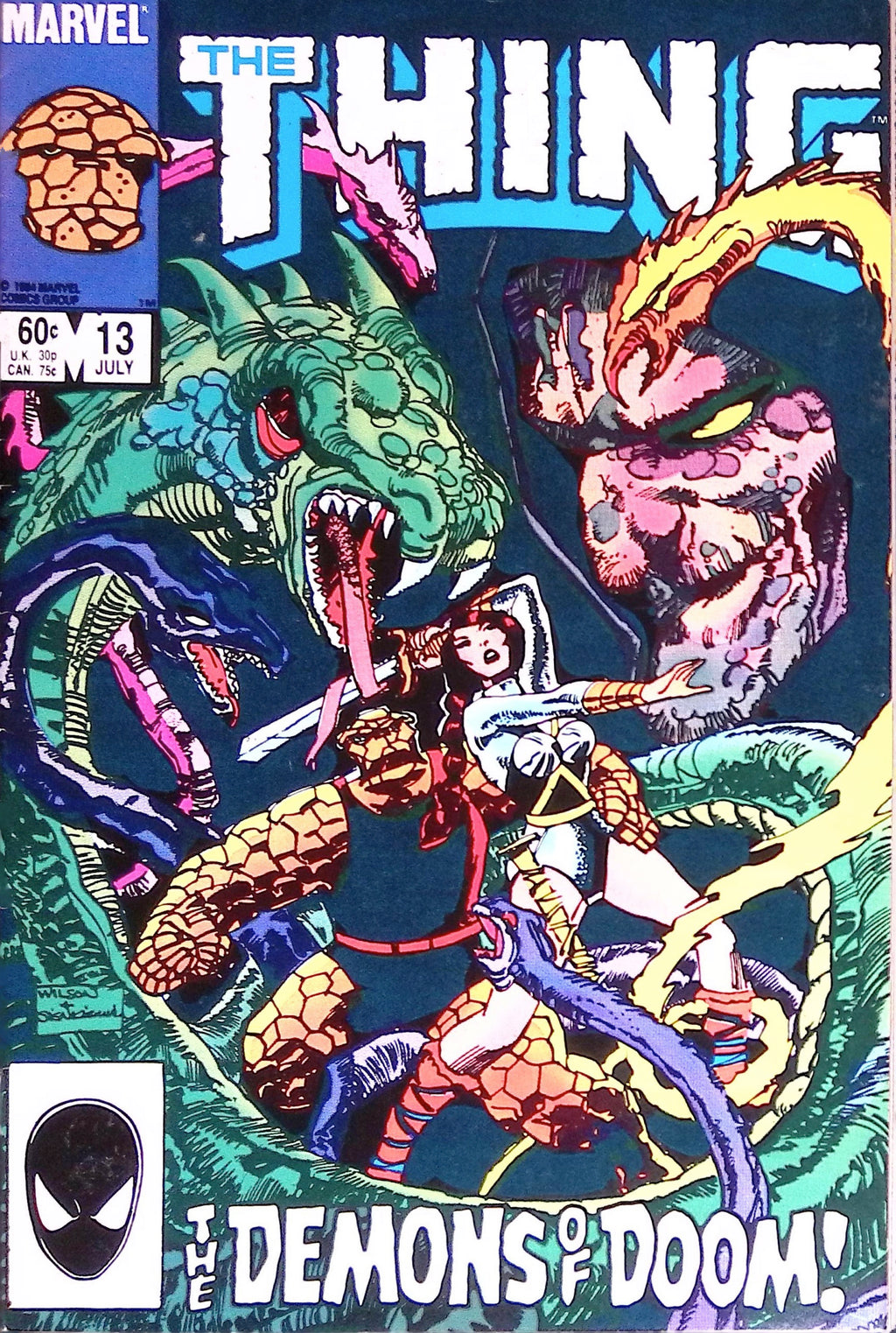 The Thing # 13 1984 VF