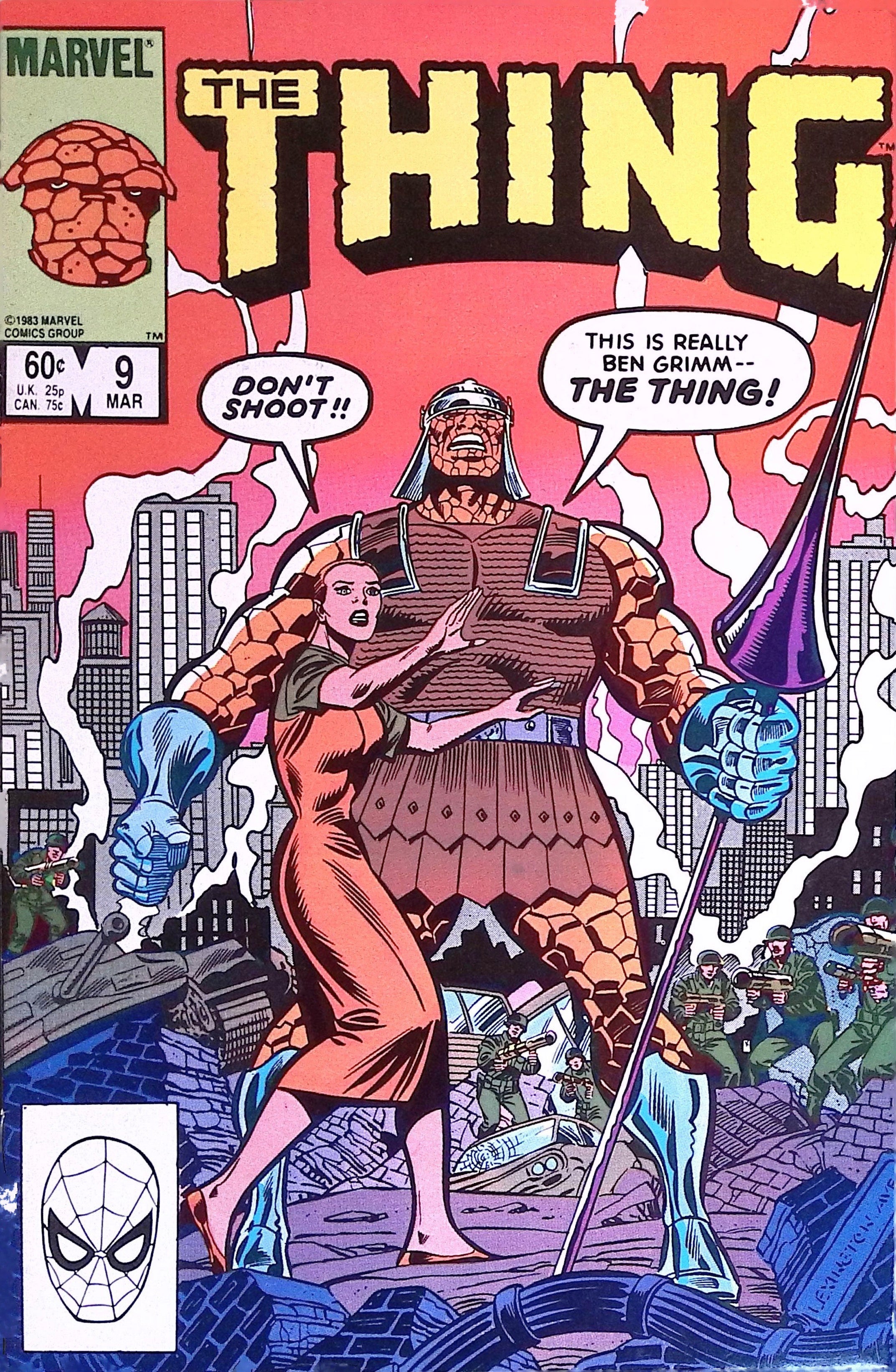 The Thing # 9 1984 VF+