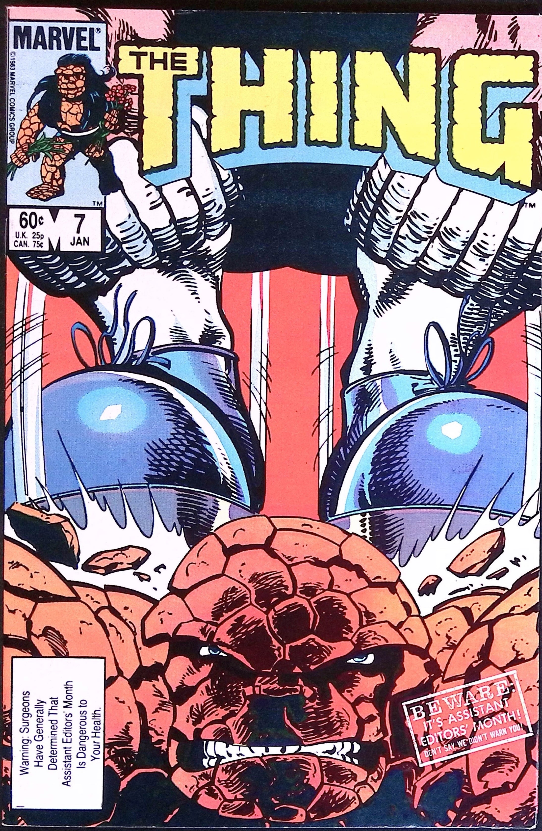 The Thing # 7 VF/NM 1984