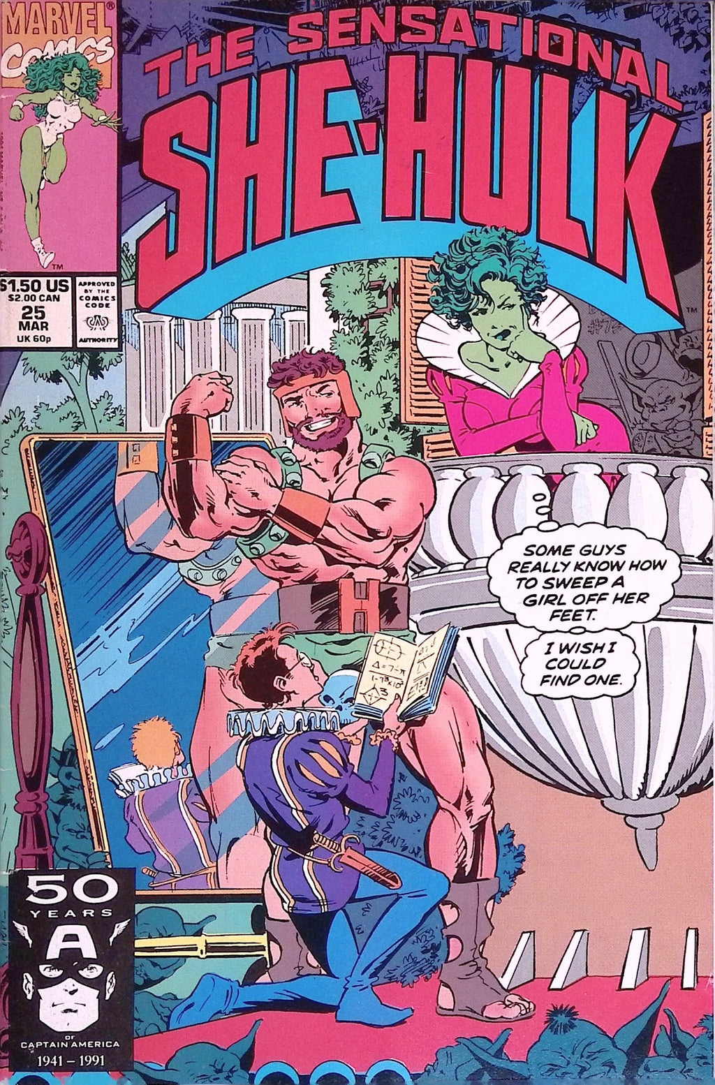 The Sensational She-Hulk # 25 1991 VF/NM