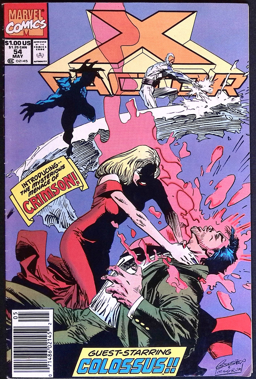 X-Factor # 54 1990 VF