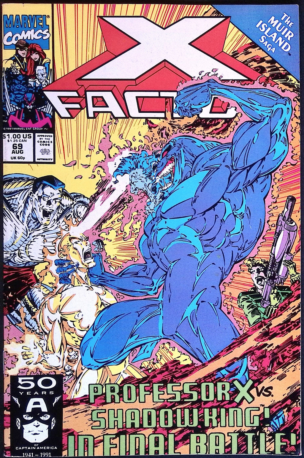 X-Factor # 69 1991 VF