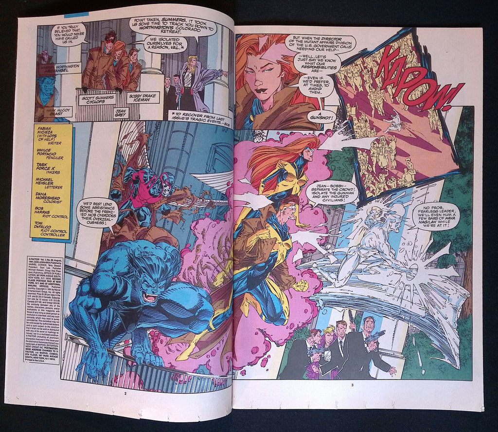 X-Factor # 69 1991 VF