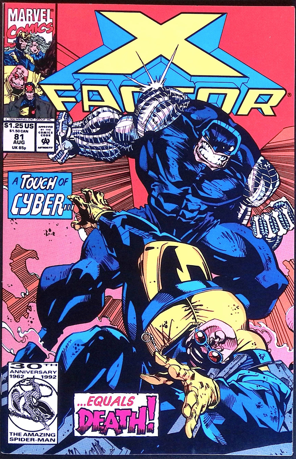 X-Factor # 81 1992 VF/NM
