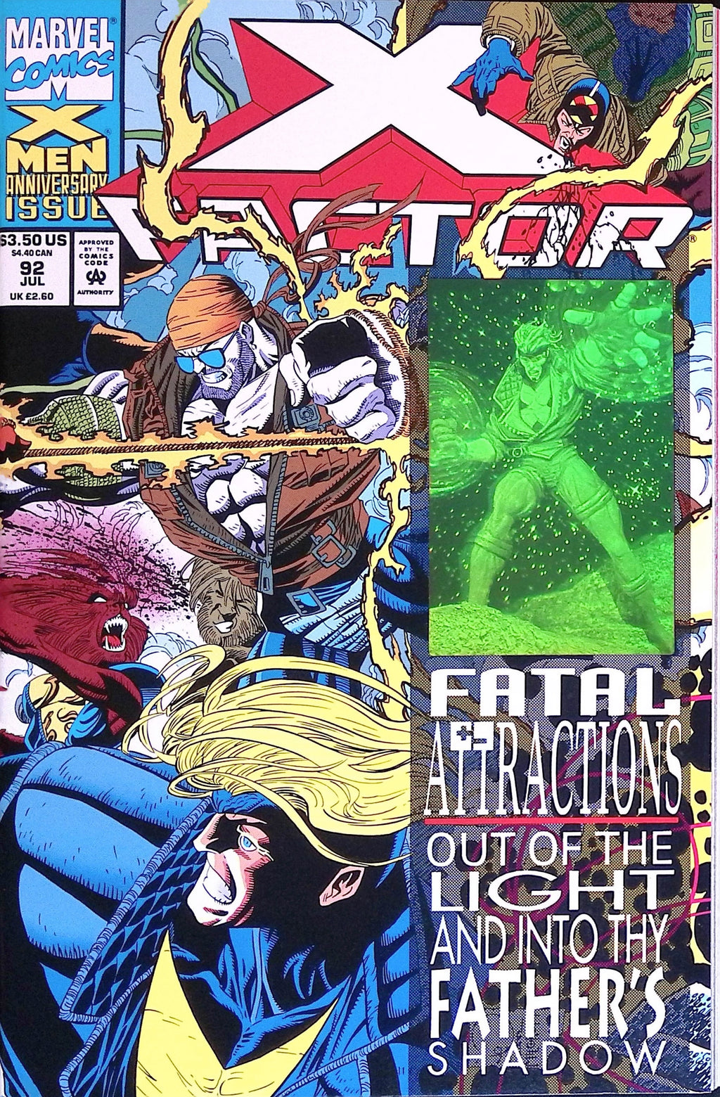 X-Factor # 92 1993 NM