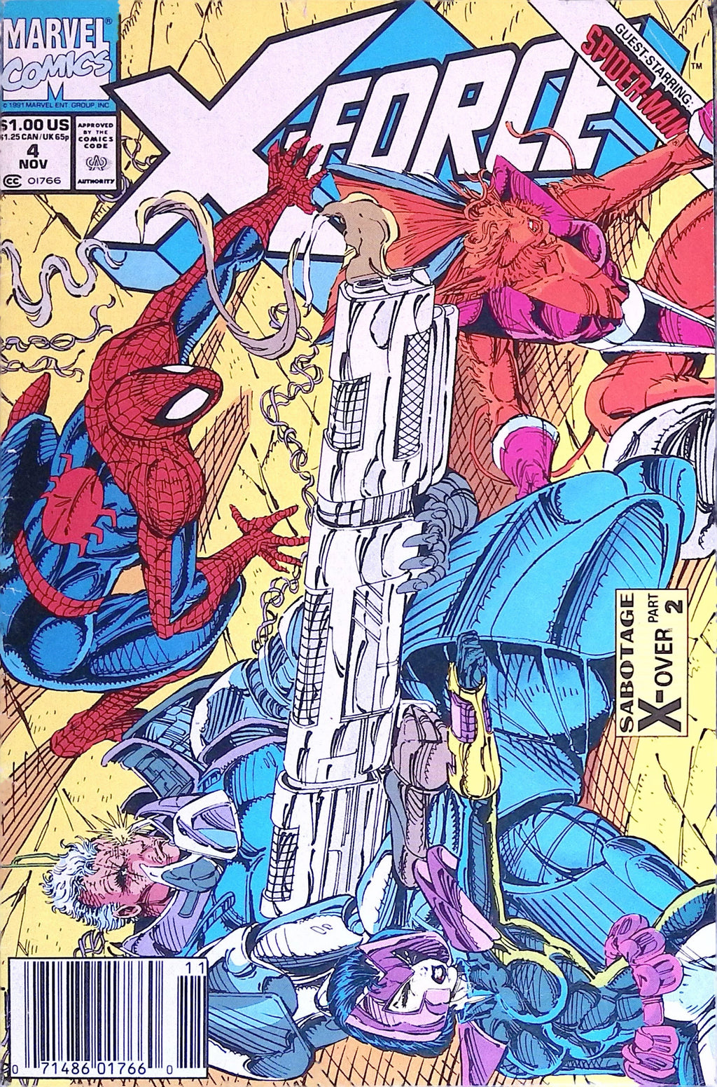 X-Force # 4 1991 VF
