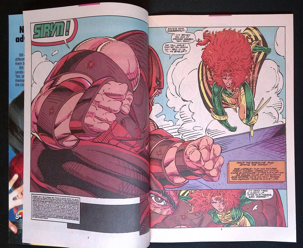 X-Force # 3 1991 NM-