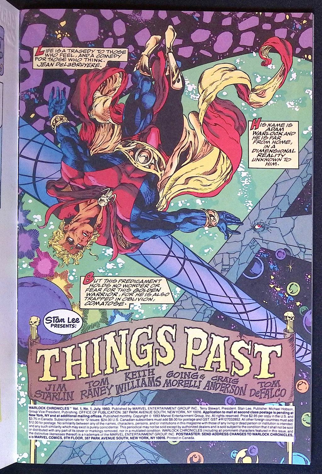 The Warlock Chronicles # 1 1993 NM-