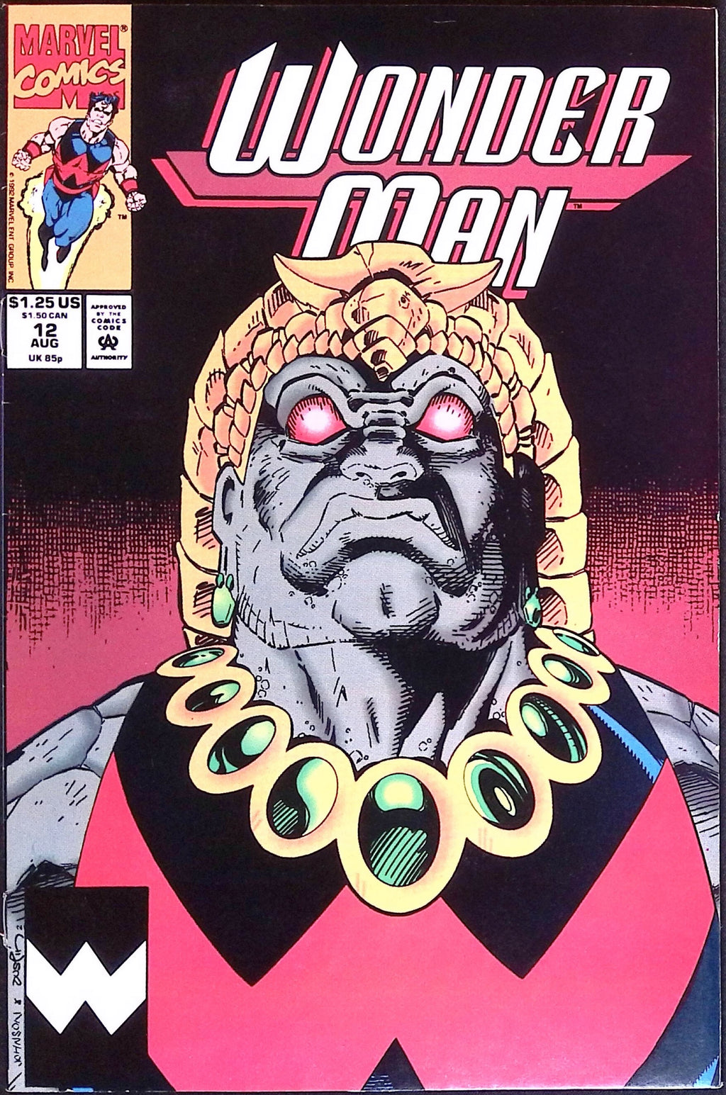 Wonder Man # 12 1992 VF/NM