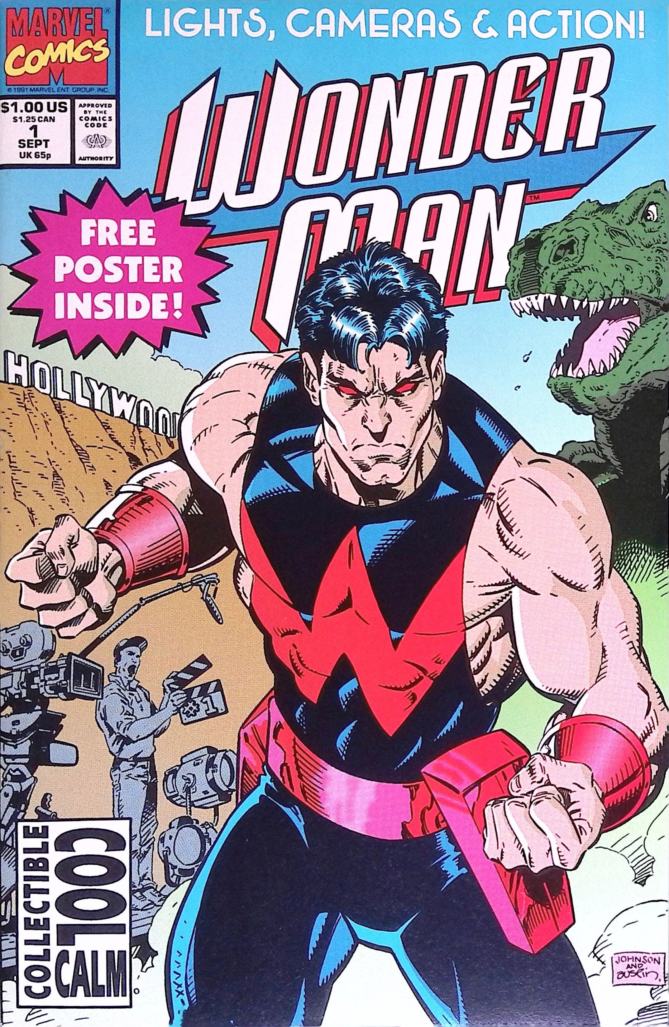 Wonder Man # 1 1991 NM