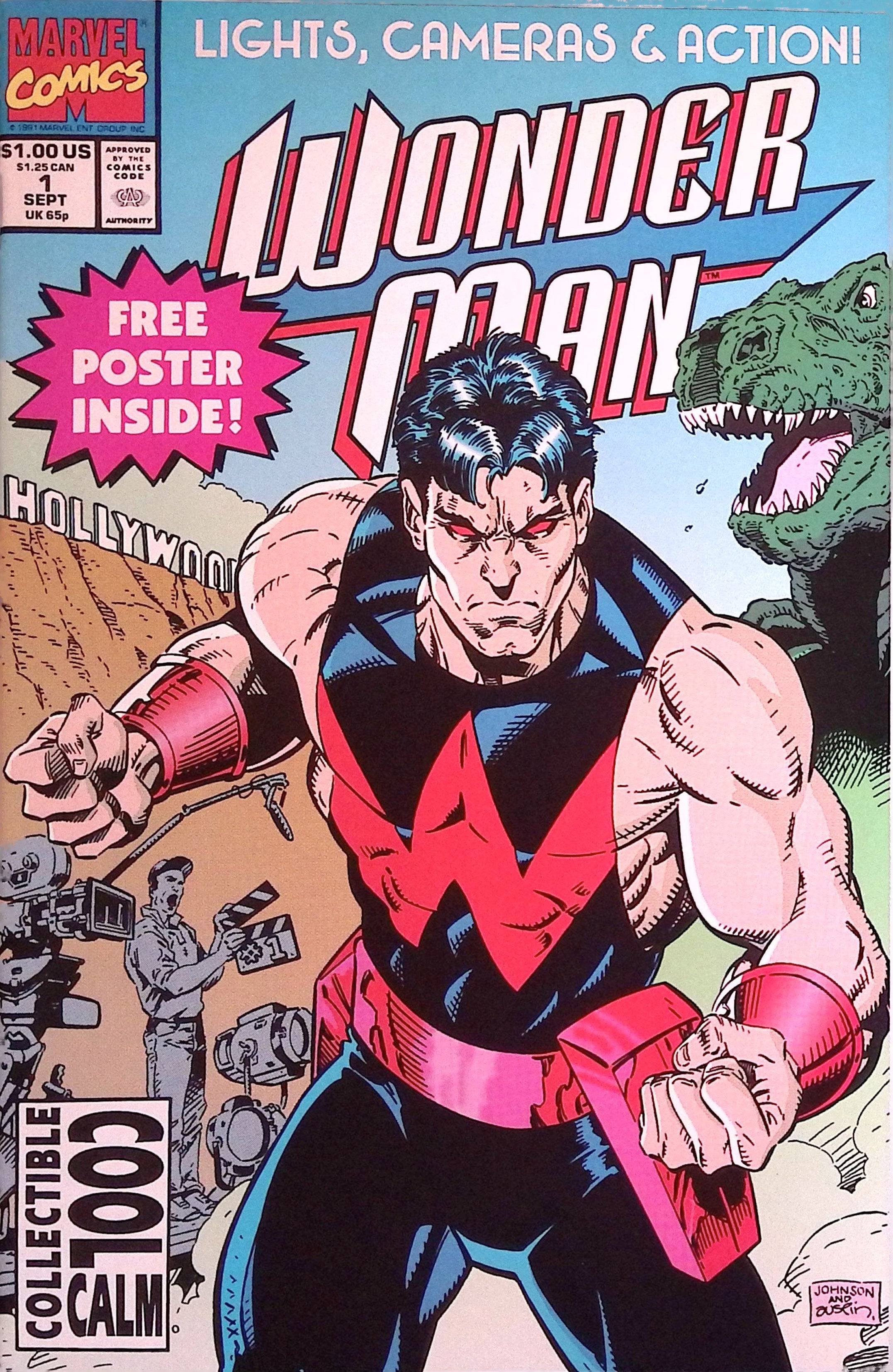 Wonder Man # 1 1991 NM-