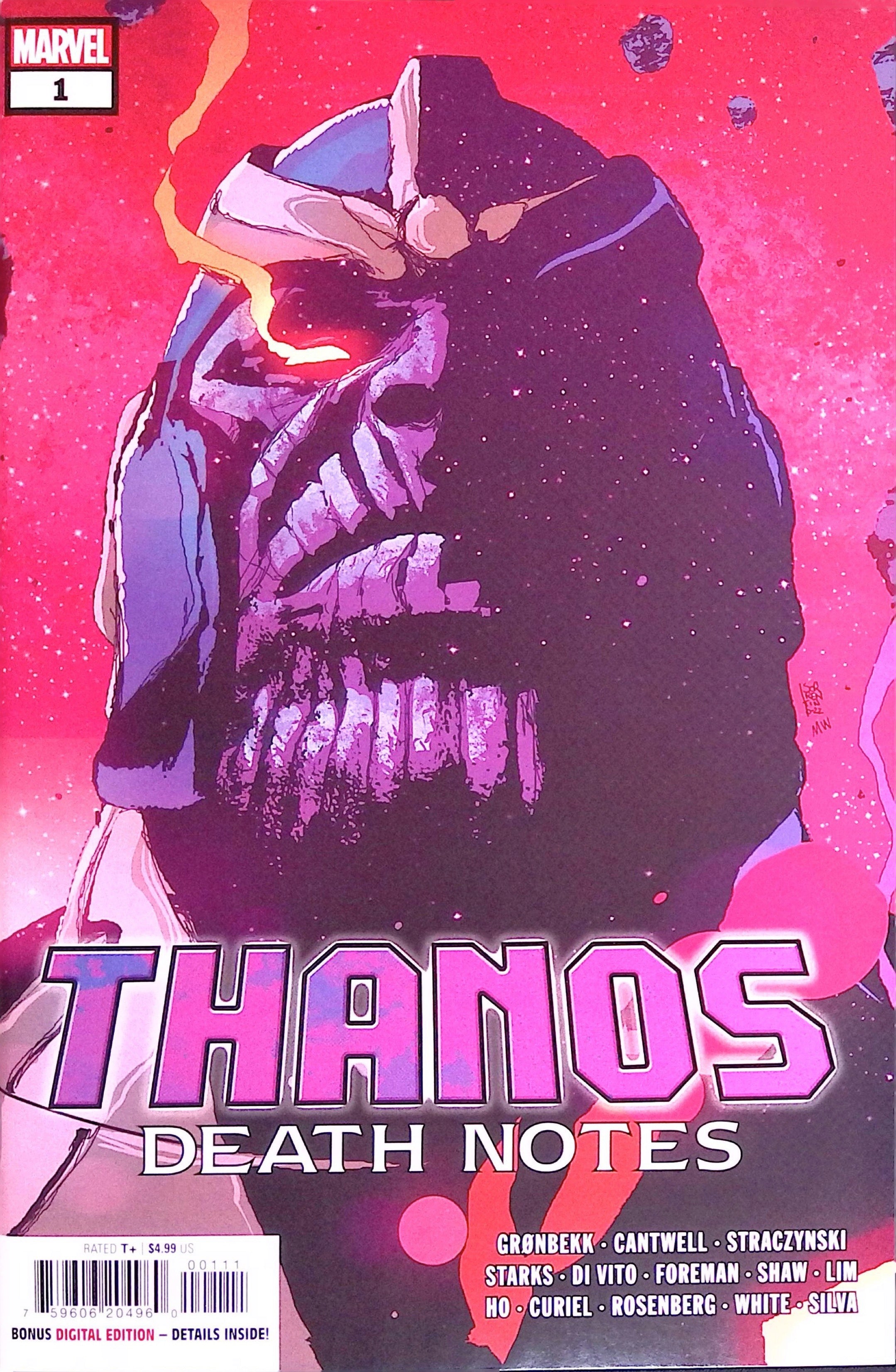 Thanos: Death Notes # 1 2002 NM
