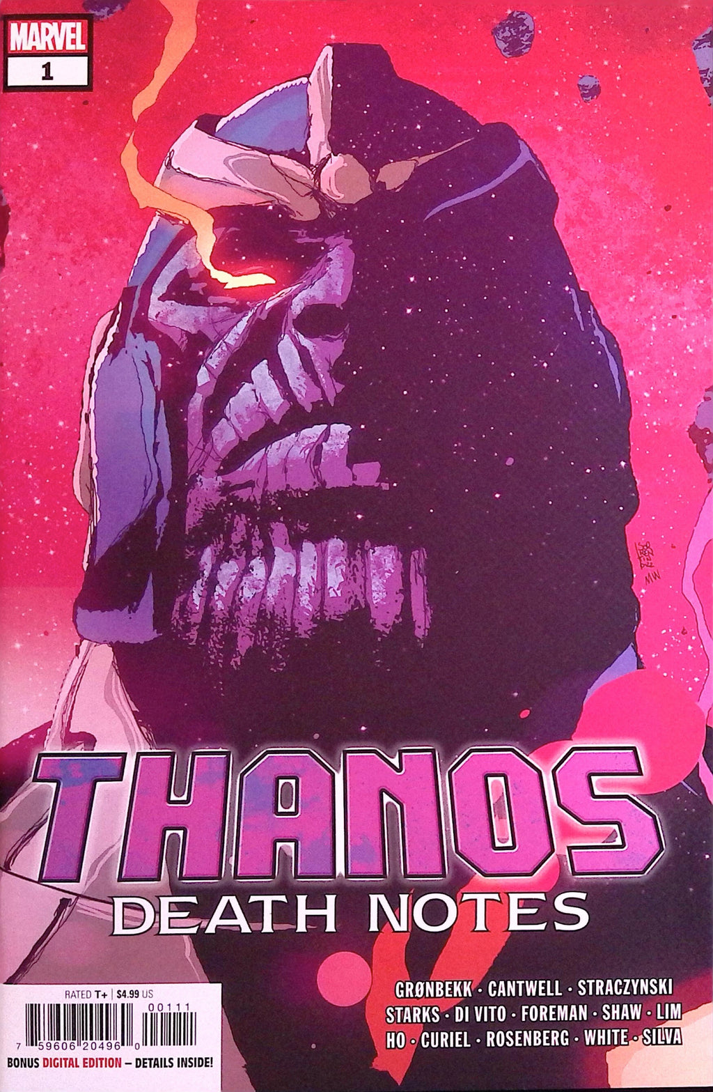 Thanos: Death Notes # 1 2002 NM-
