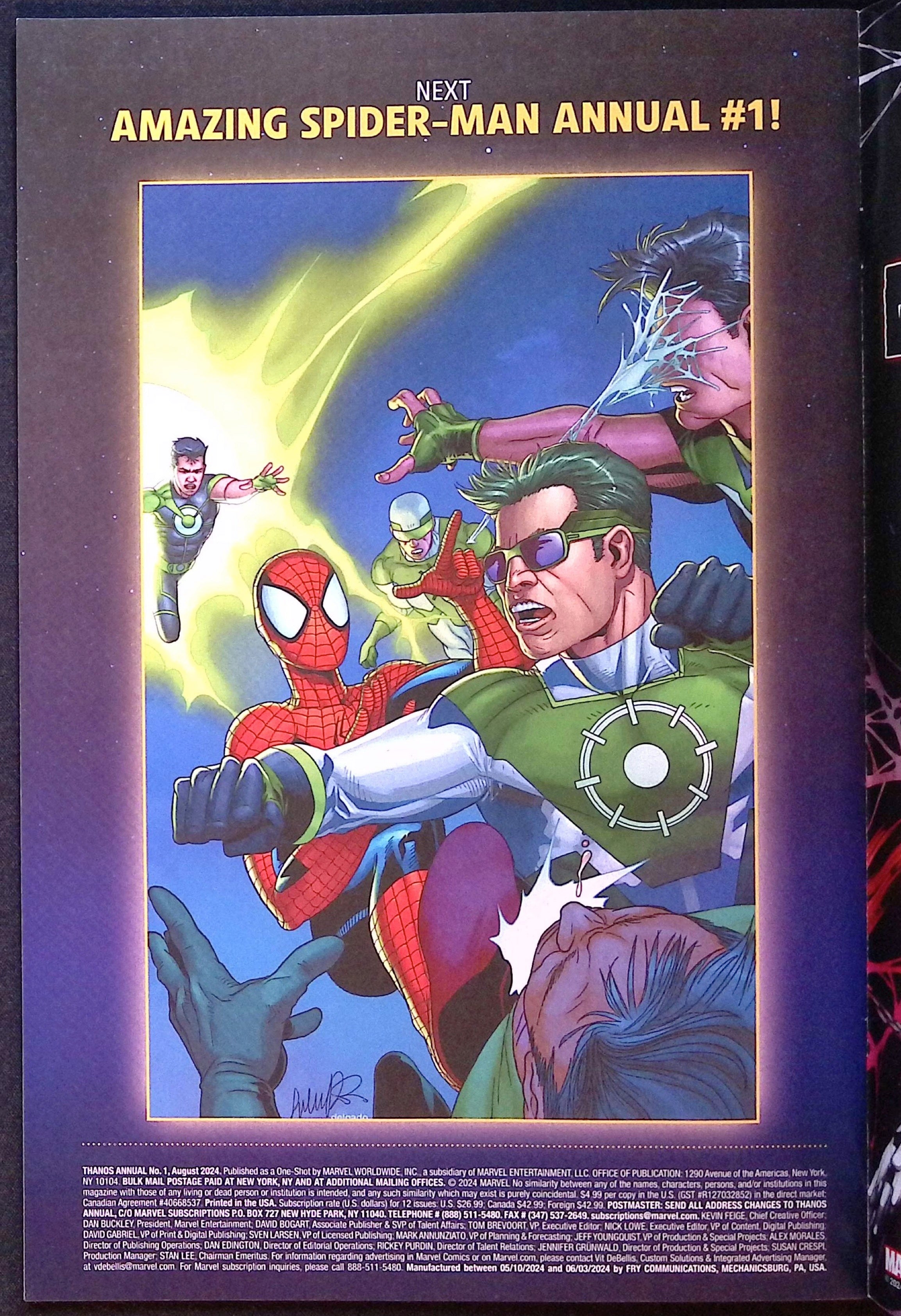 Thanos Annual # 1 2024 NM