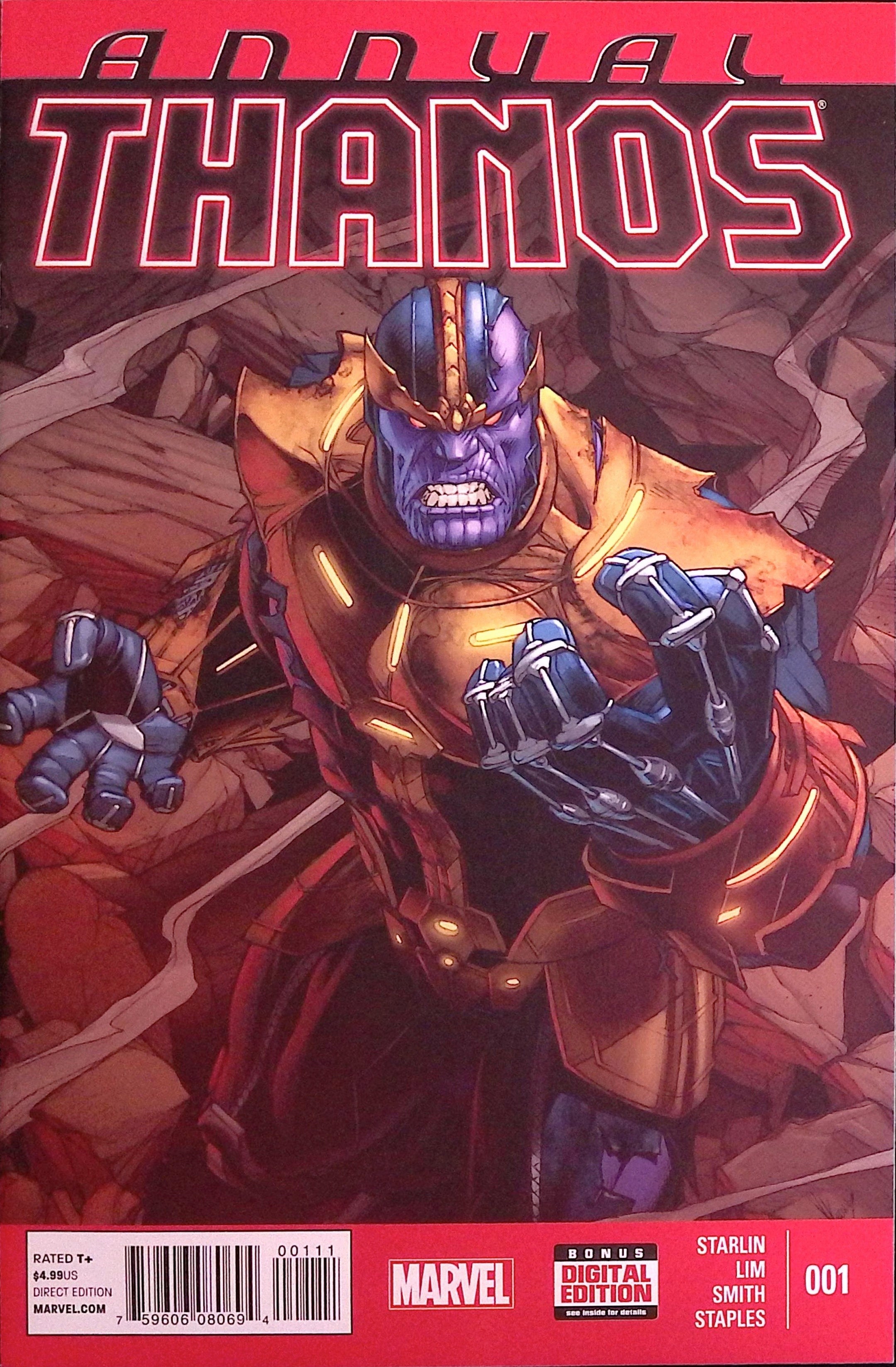 Thanos Annual # 1 2014 NM