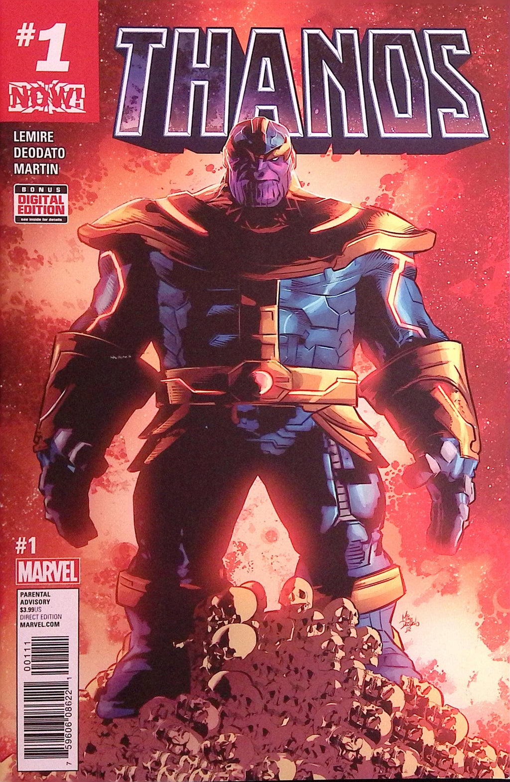 Thanos # 1 2017 NM-