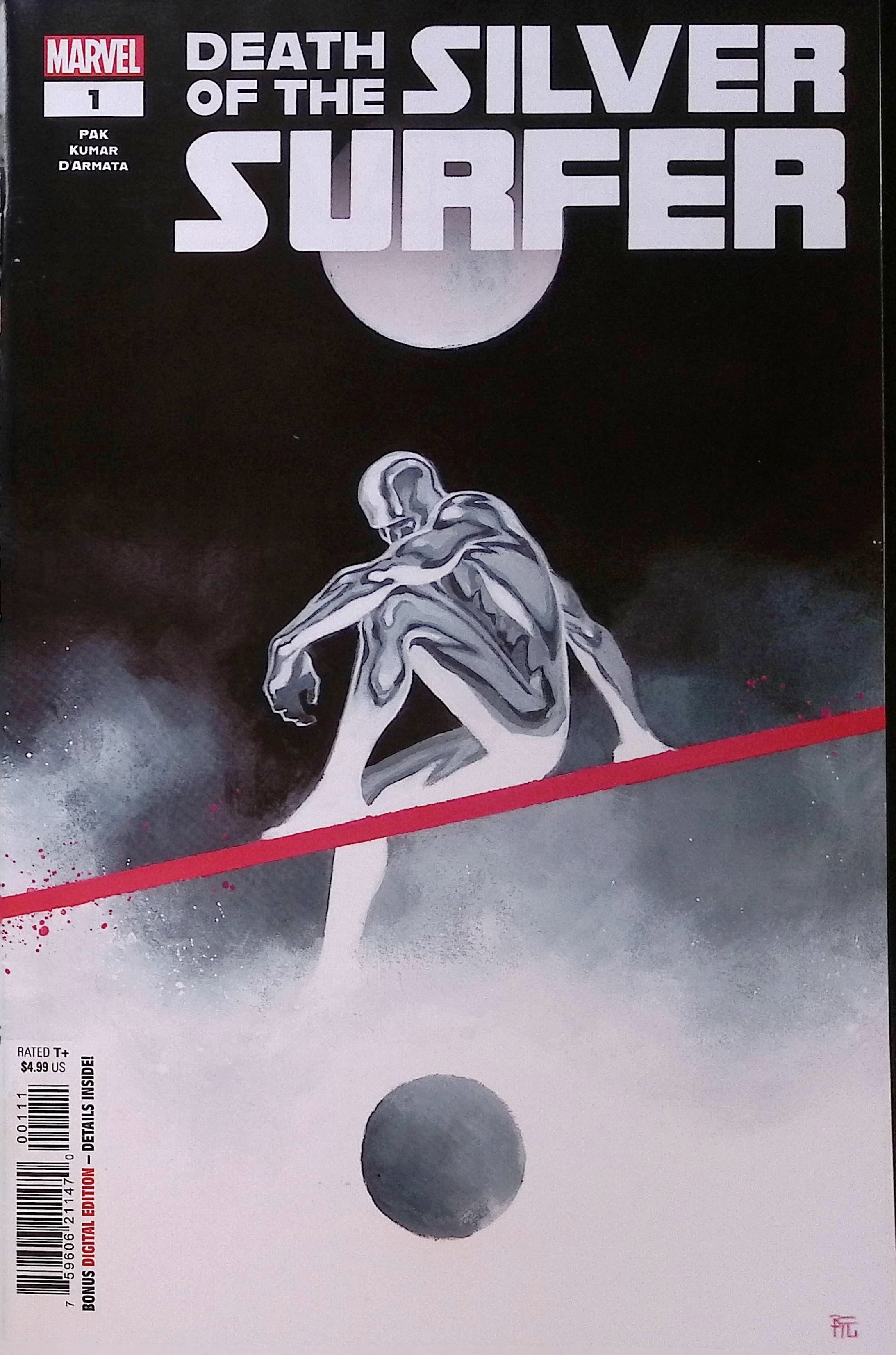 Death of the Silver Surfer # 1 Cover A 2025 NM