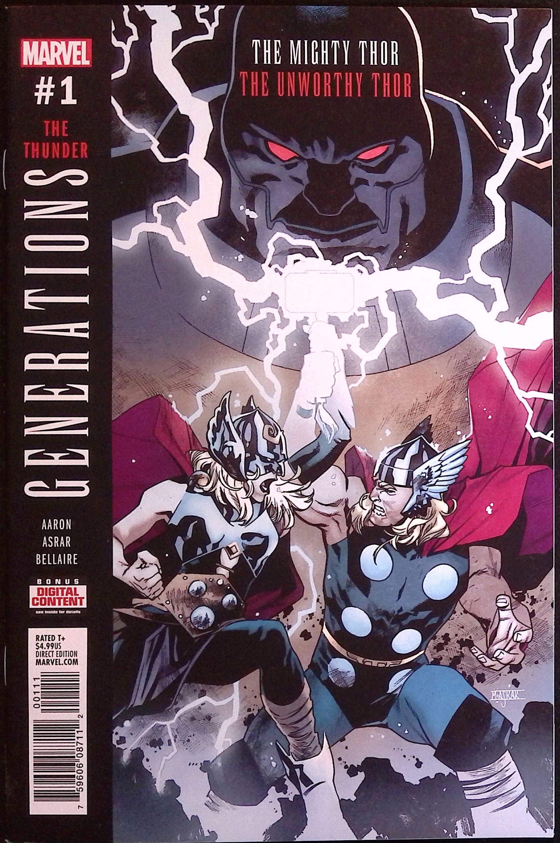 Generations: The Unworthy Thor & The Mighty Thor # 1 2017 NM-