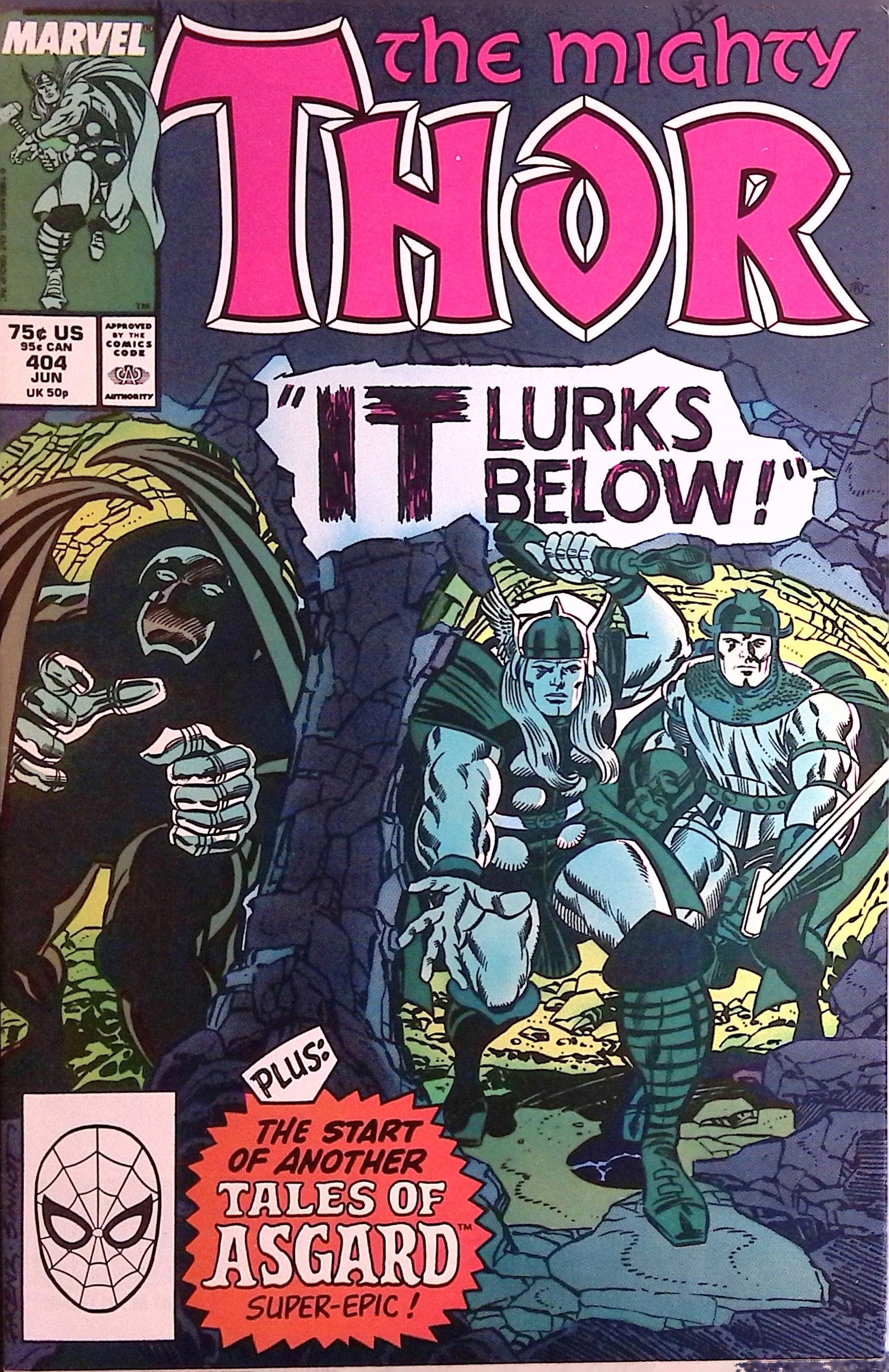 The Mighty Thor # 404 1989 NM-
