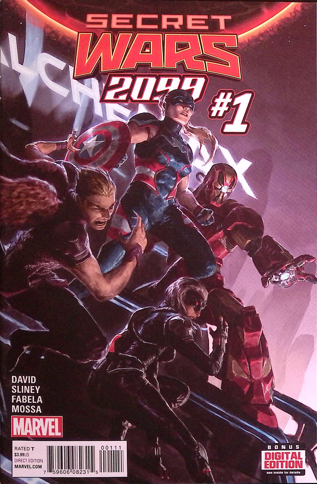 Secret Wars 2099 # 1 2015 NM-