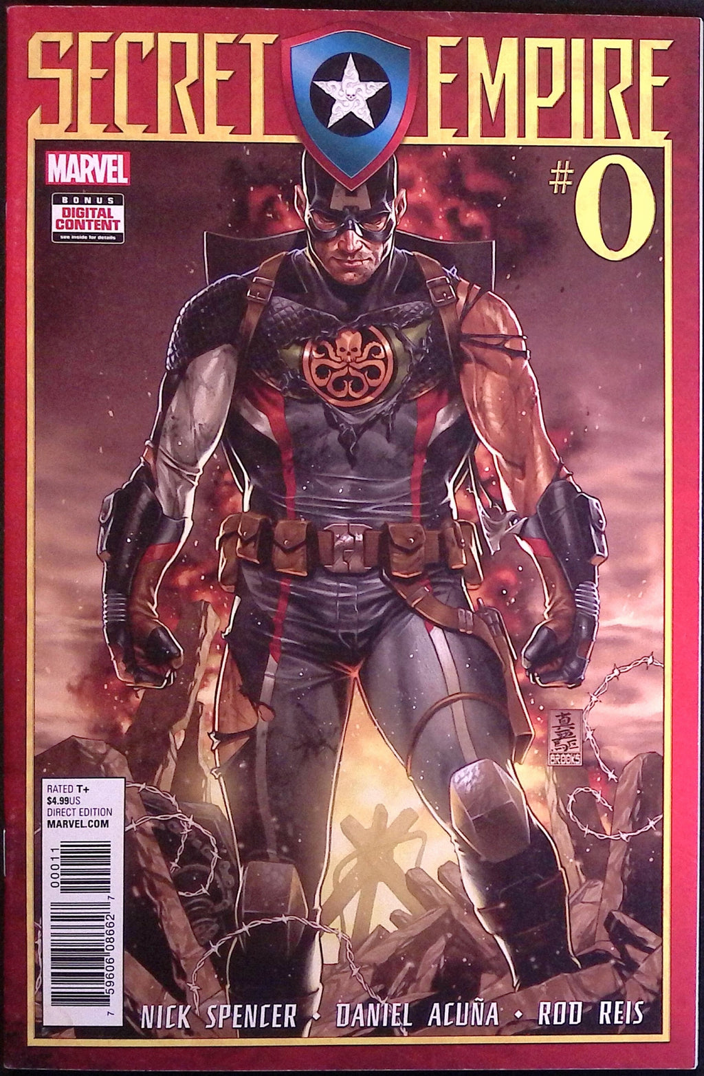 Secret Empire # 0 2017 NM-