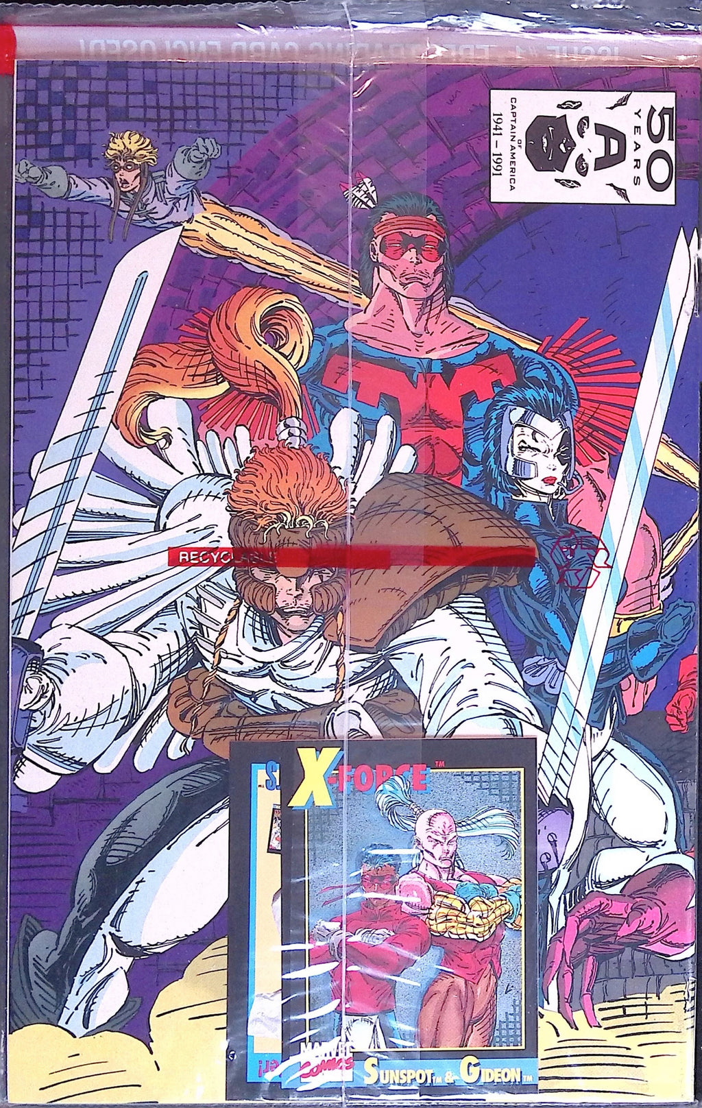 X-Force # 1 1991 Polybagged VF/NM