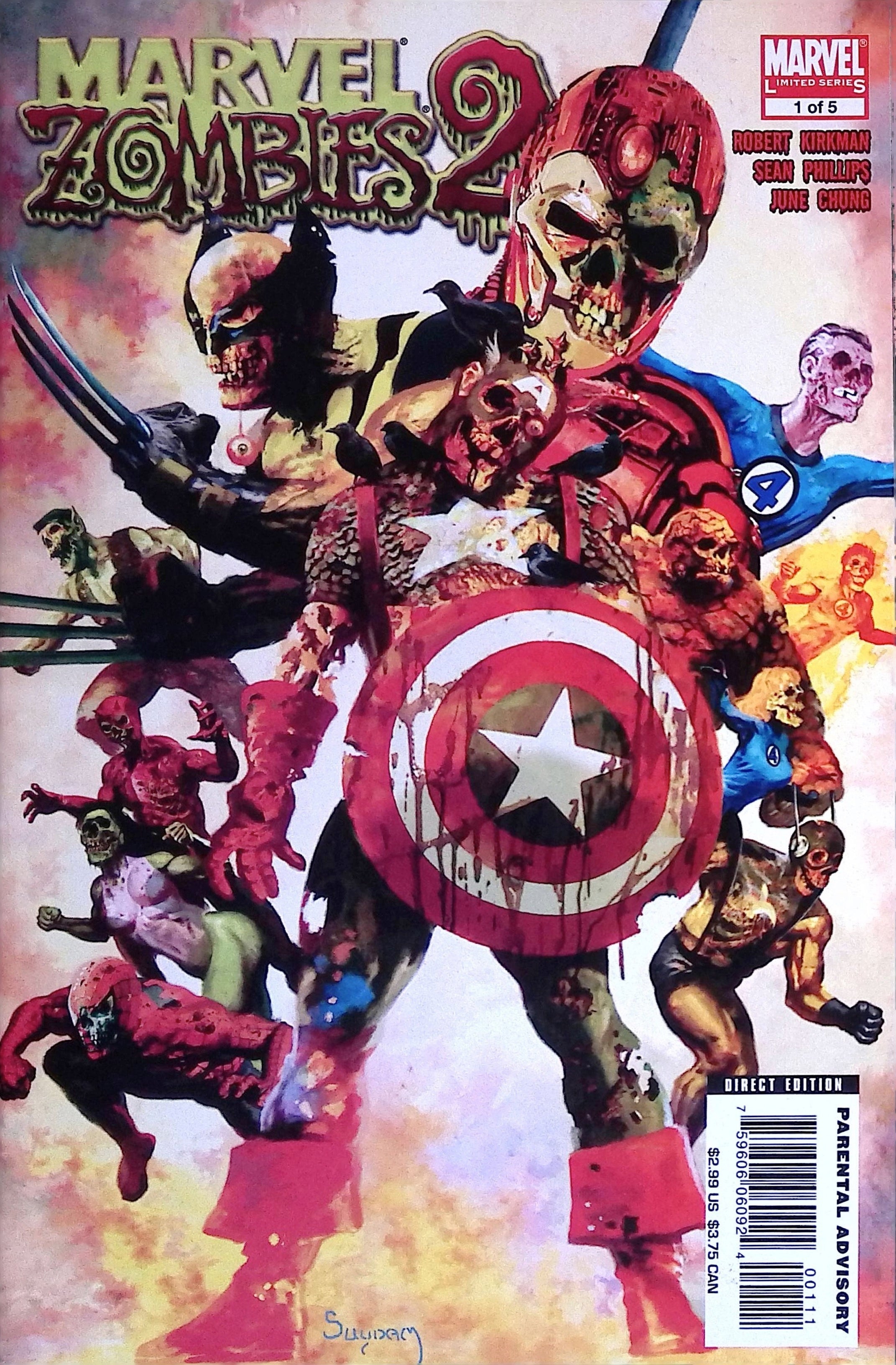 Marvel Zombies 2 # 1 2007 NM-