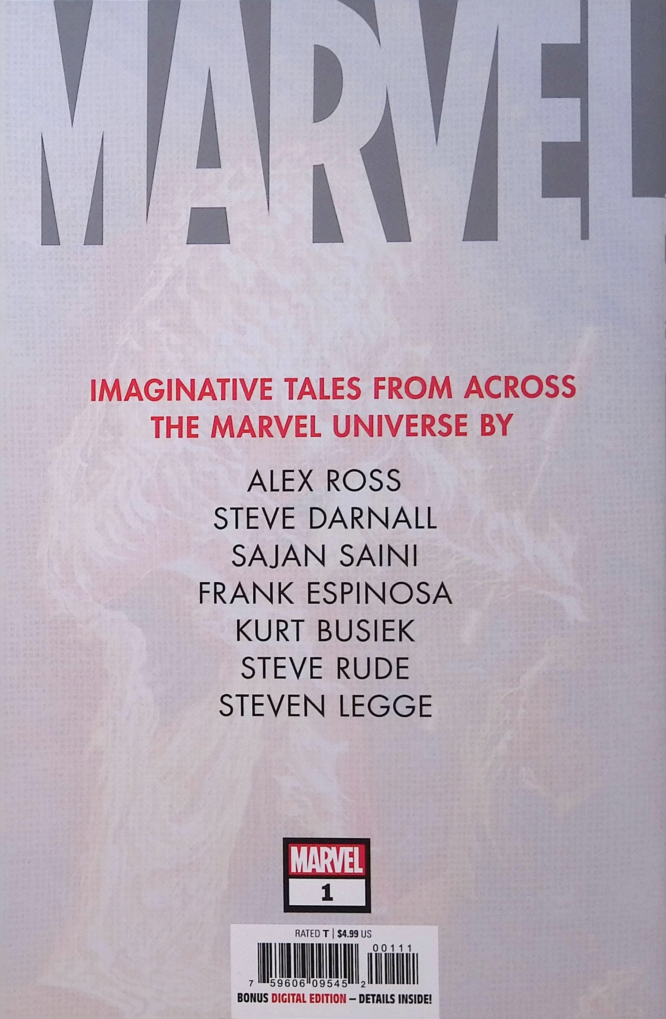 Marvel # 1 2020 NM-