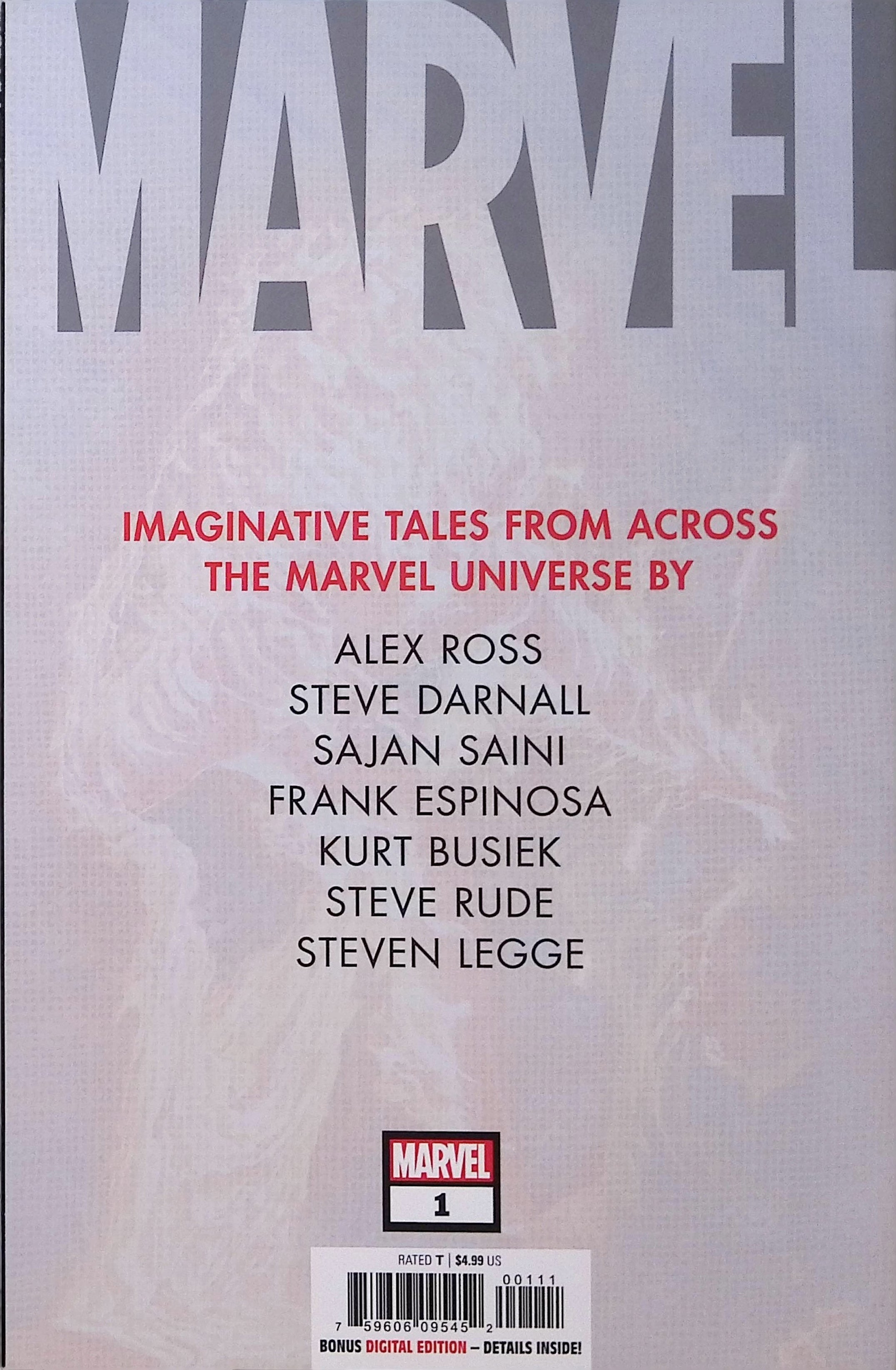 Marvel # 1 2020 NM-