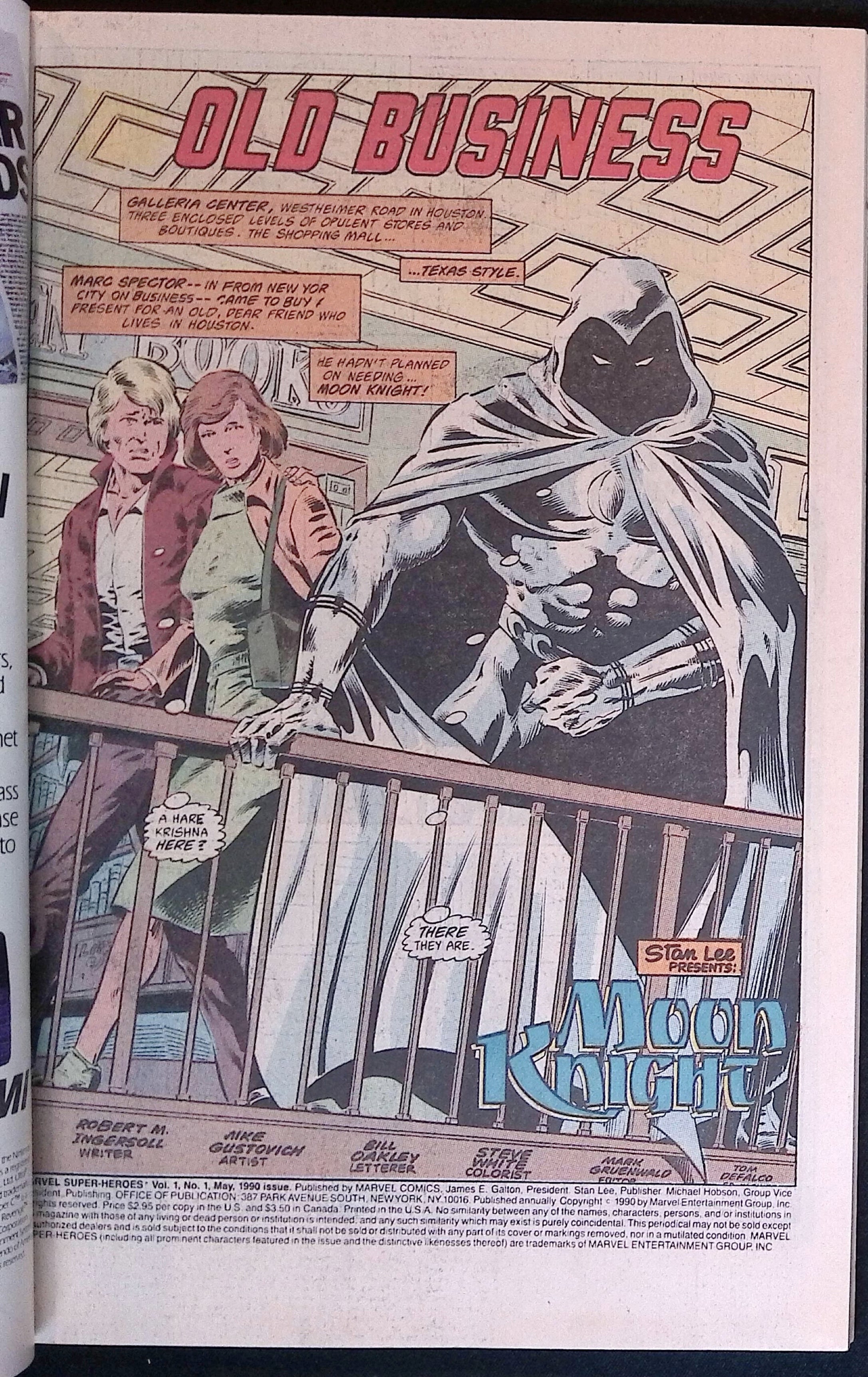 Marvel Super-Heroes Spring Special # 1 1990 VF/NM