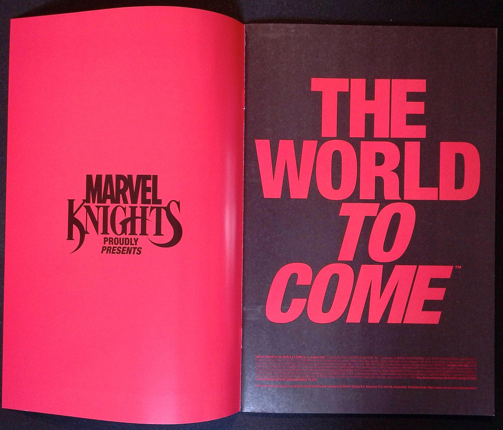 Marvel Knights: The World to Come # 1 Panosian Variant NM-
