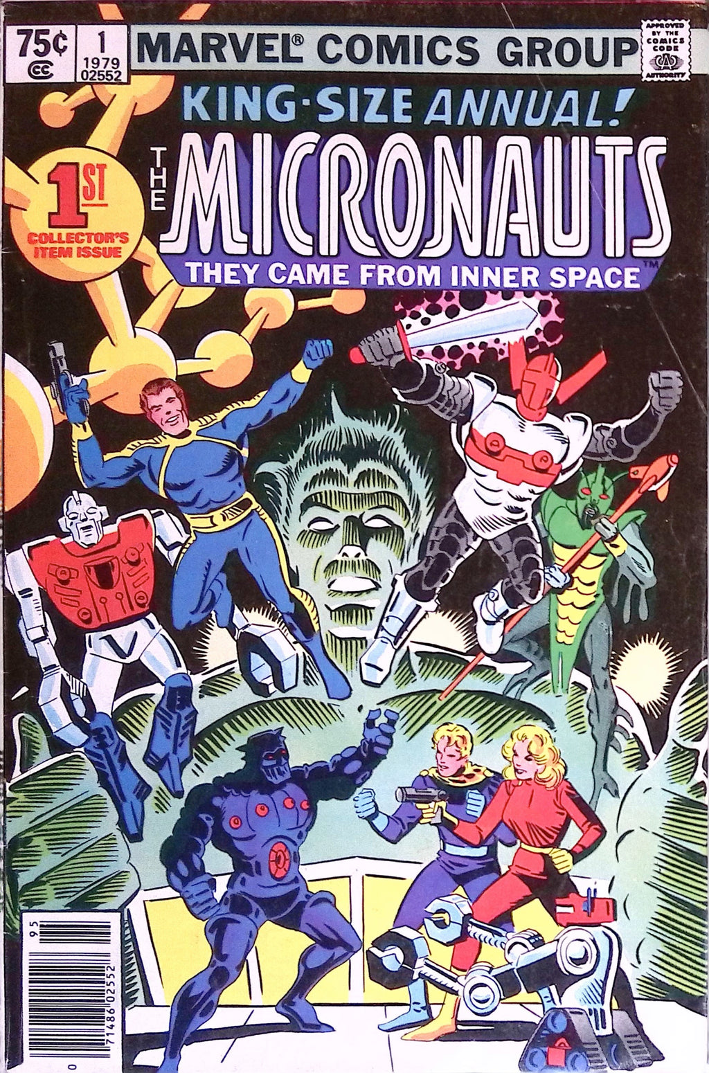 The Micronauts Annual # 1 1979 VF
