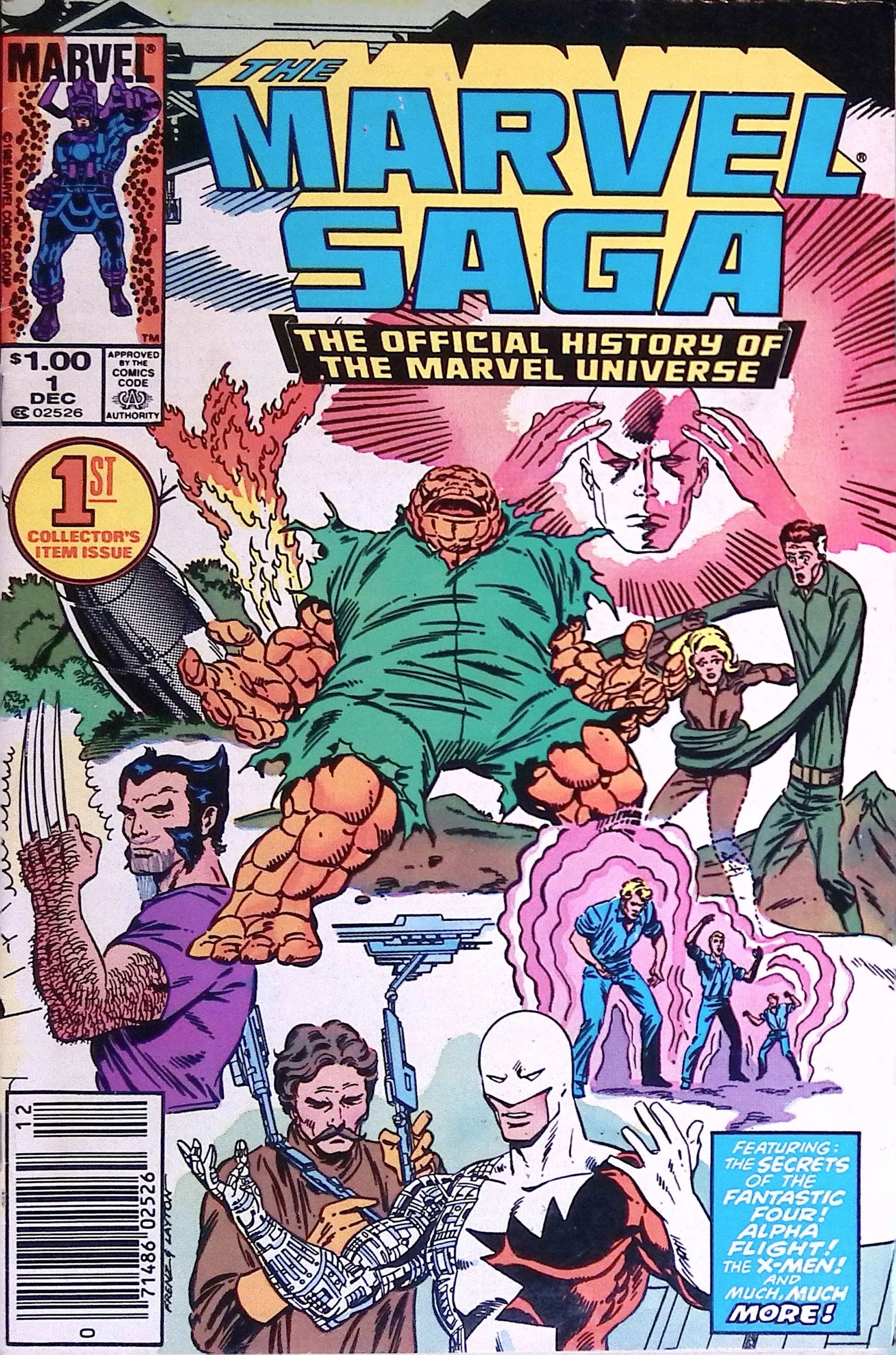 The Marvel Saga # 1 1985 VF